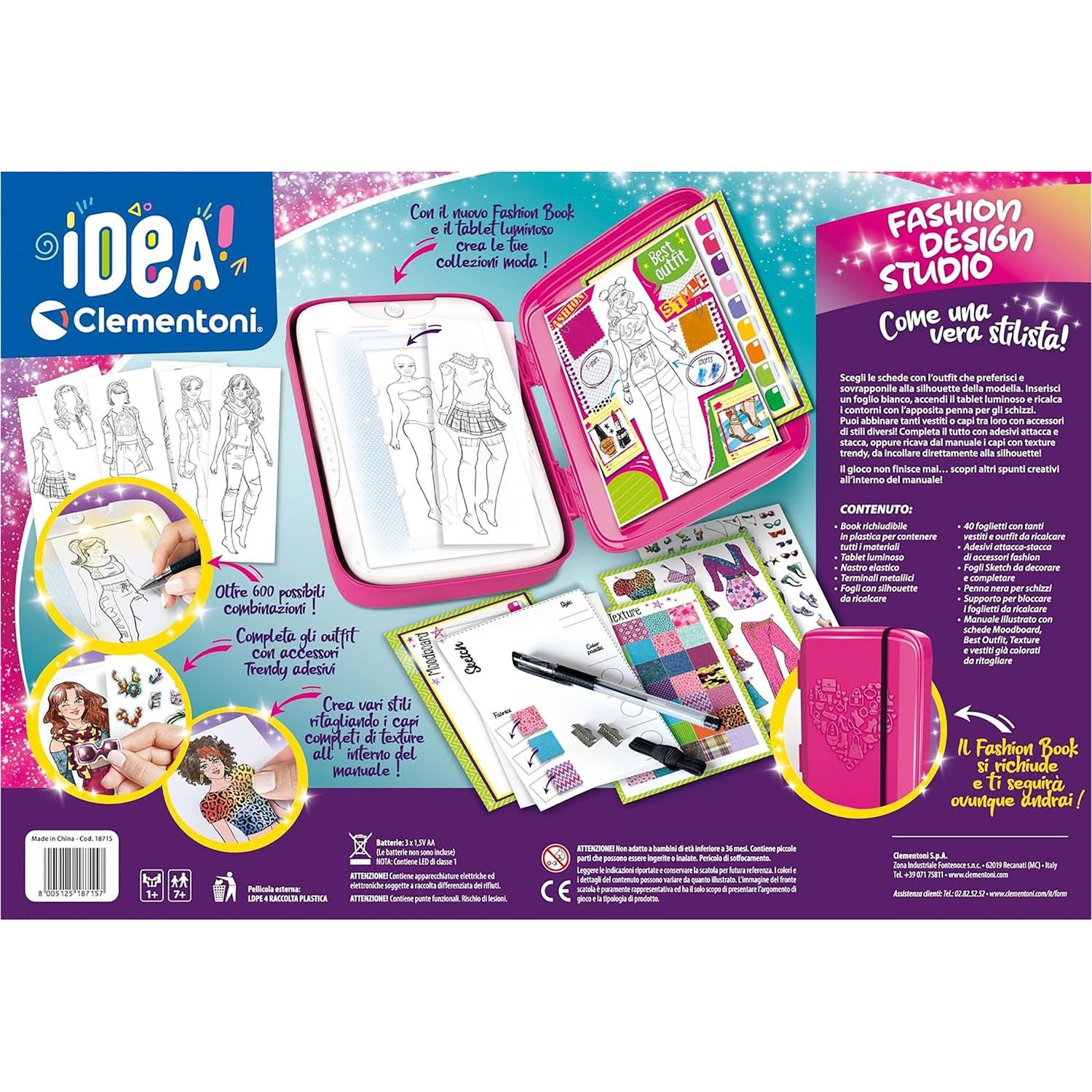 CLEMENTONI - Fashion Designer - Crea Idea