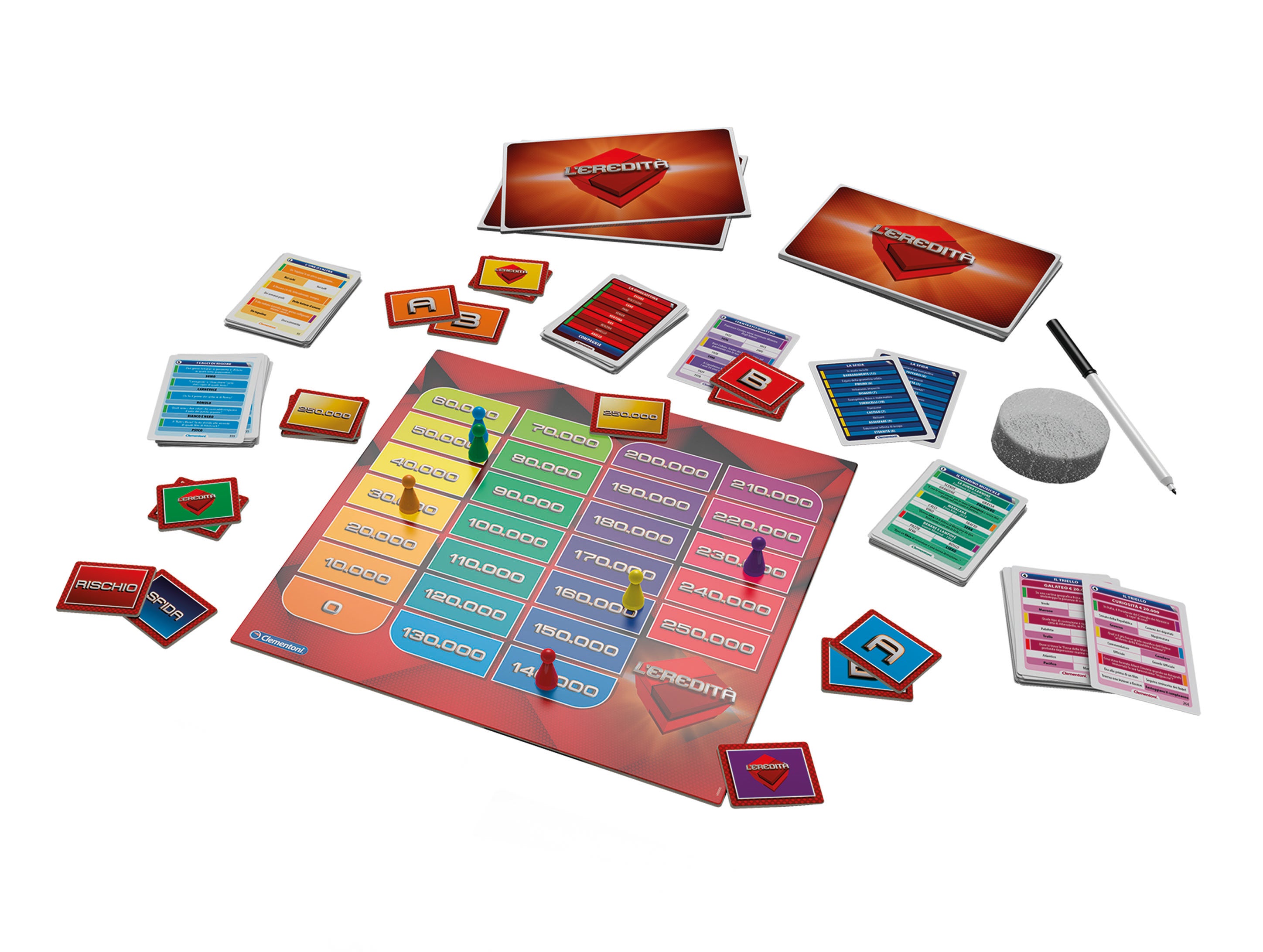 CLEMENTONI - L’Eredità Gioco da Tavolo Ufficiale