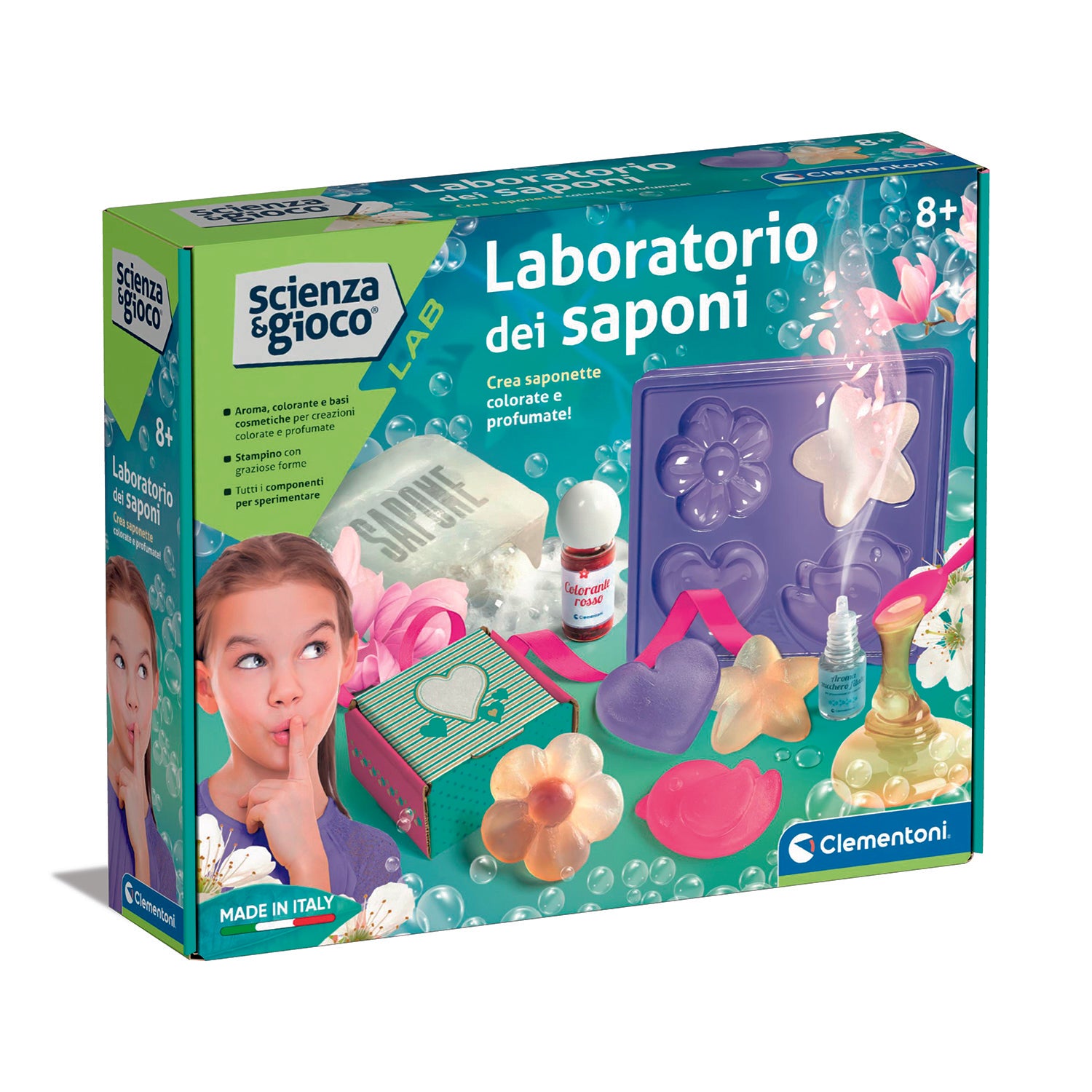 CLEMENTONI - Scienza & Gioco Lab Laboratorio dei Saponi 8+ Anni