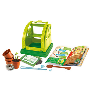 Science4you Mini Piccola Serra - Kit di Coltivazione per Attività di Giardinaggio, Piantare il Proprio Cocomero e Science4you Mini Piccola Serra - Kit di Coltivazione per Attività di Giardinaggio, Piantare il Proprio Cocomero e