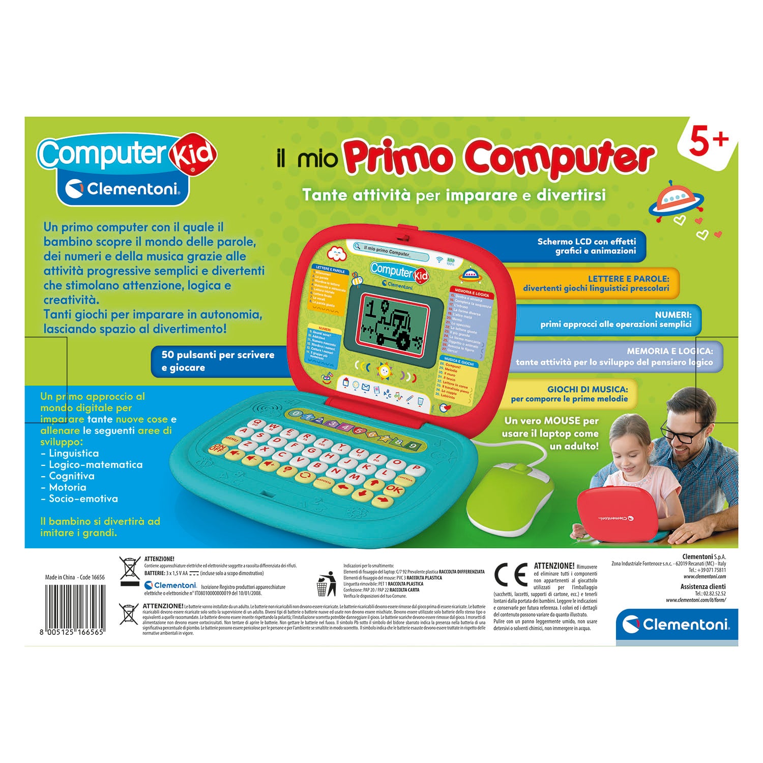 CLEMENTONI - Il Mio Primo Computer Educativo Interattivo