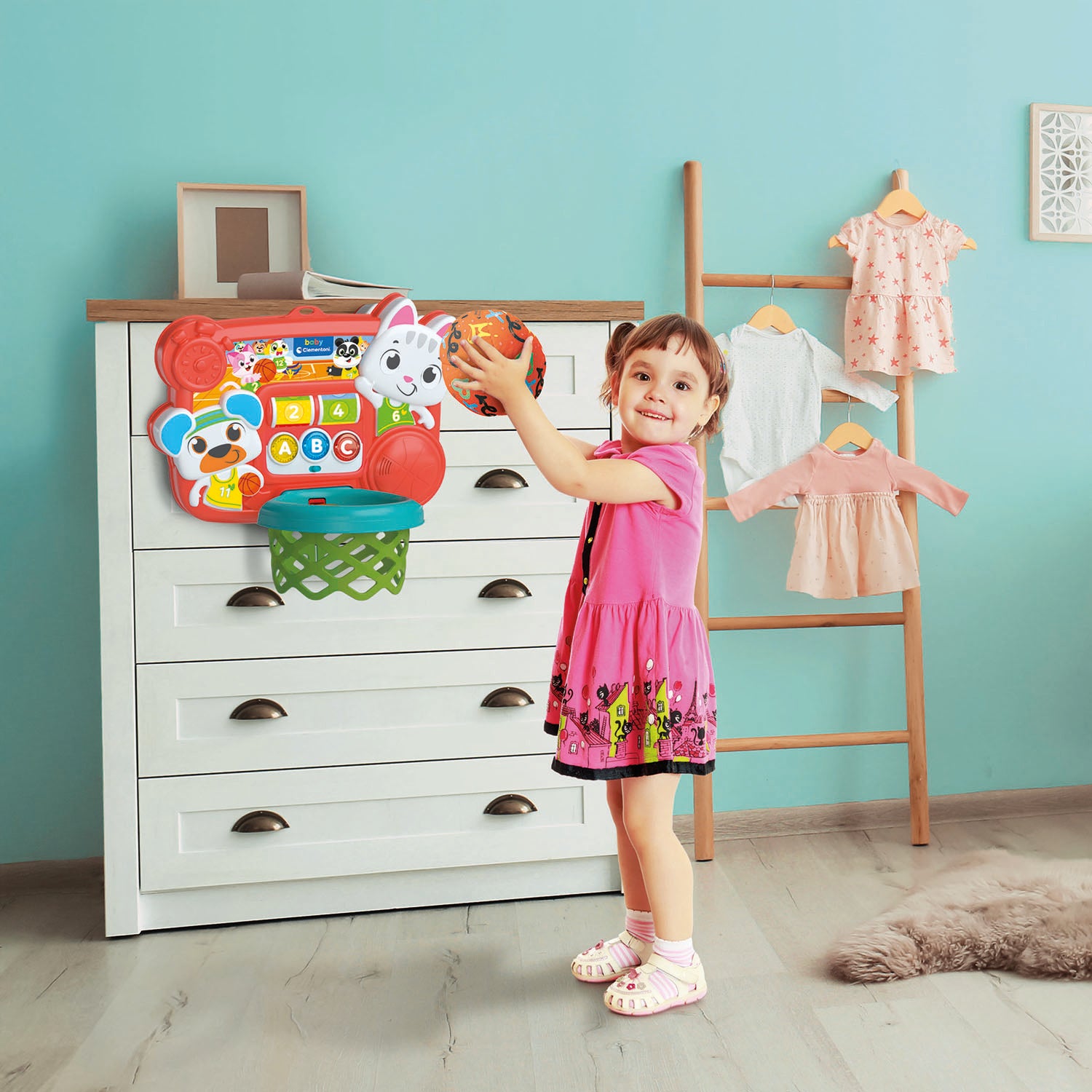 CLEMENTONI - Canestro Mira & Tira