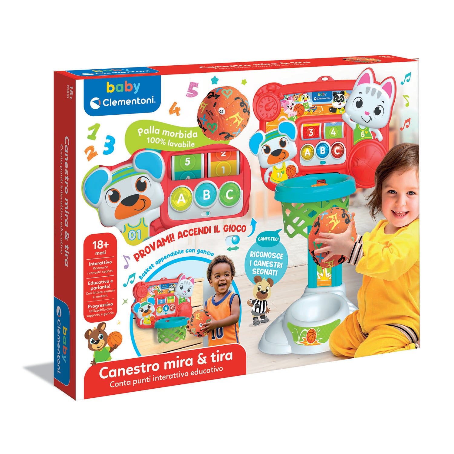 CLEMENTONI - Canestro Mira & Tira