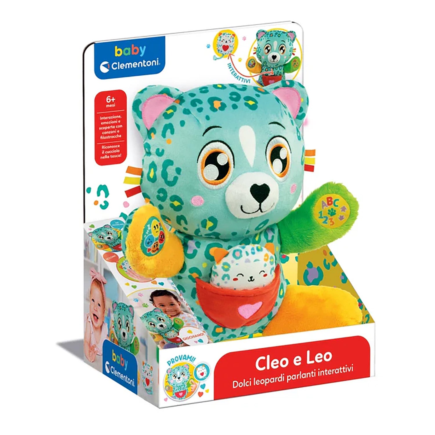 CLEMENTONI - Cleo e Leo Dolci Leopardi Parlanti Interattivi