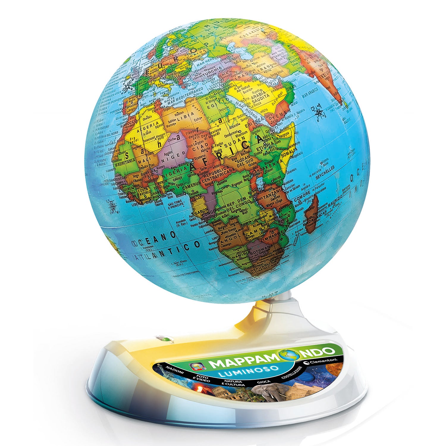 CLEMENTONI - Sapientino Mappamondo Luminoso