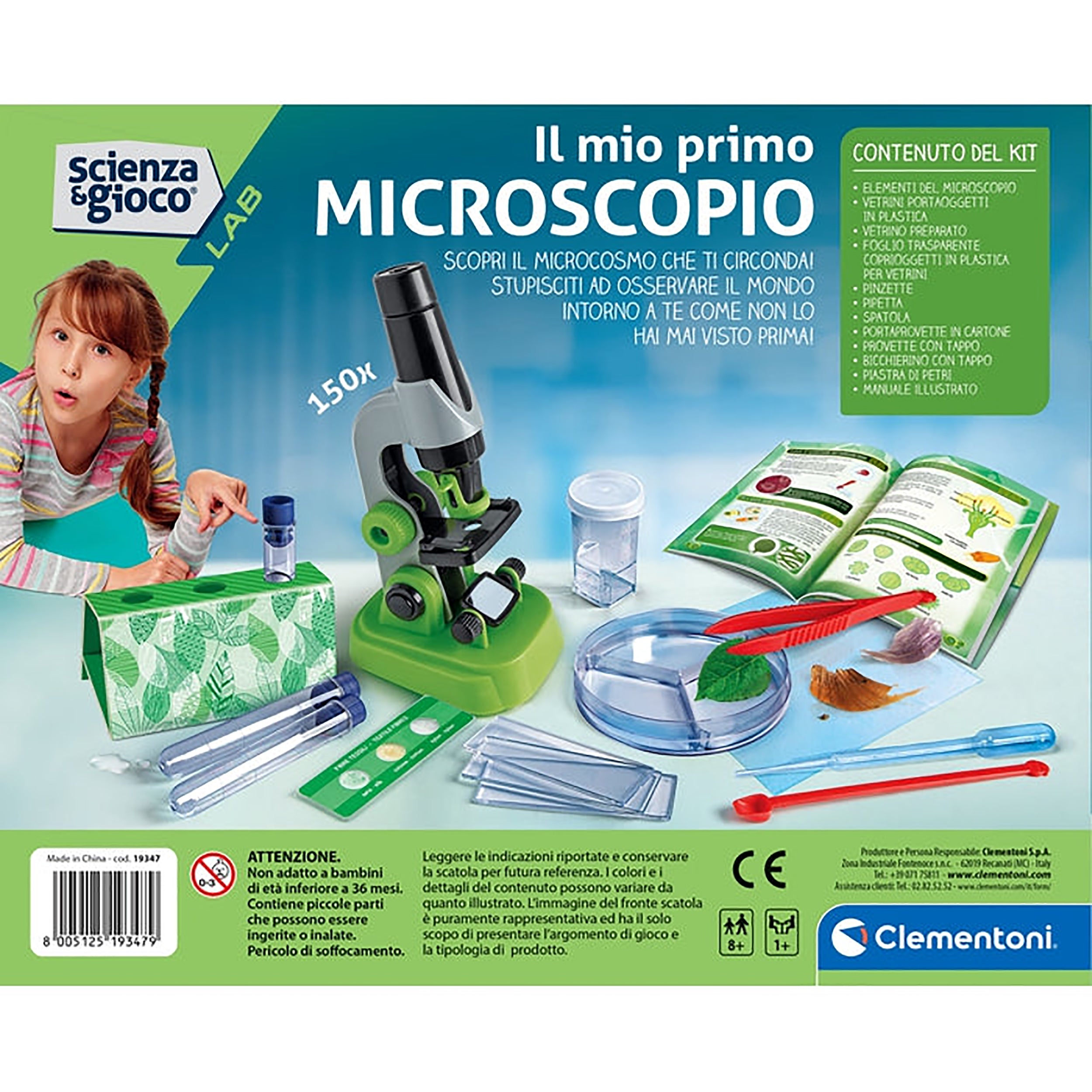 CLEMENTONI - Il mio primo Microscopio - Scienza&Gioco