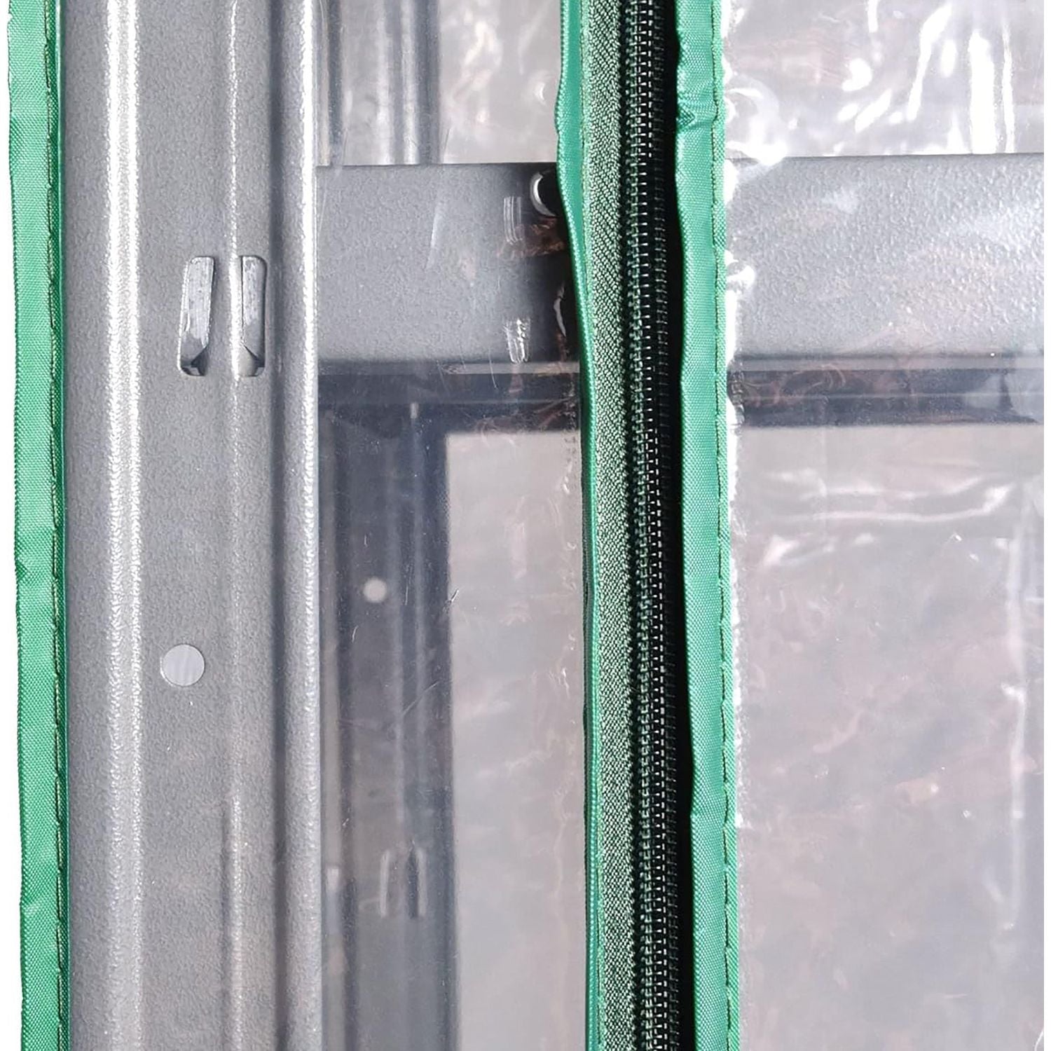 DOMOLIVING - Custodia Protettiva Trasparente per scaffali - 205/195x120x50 cm