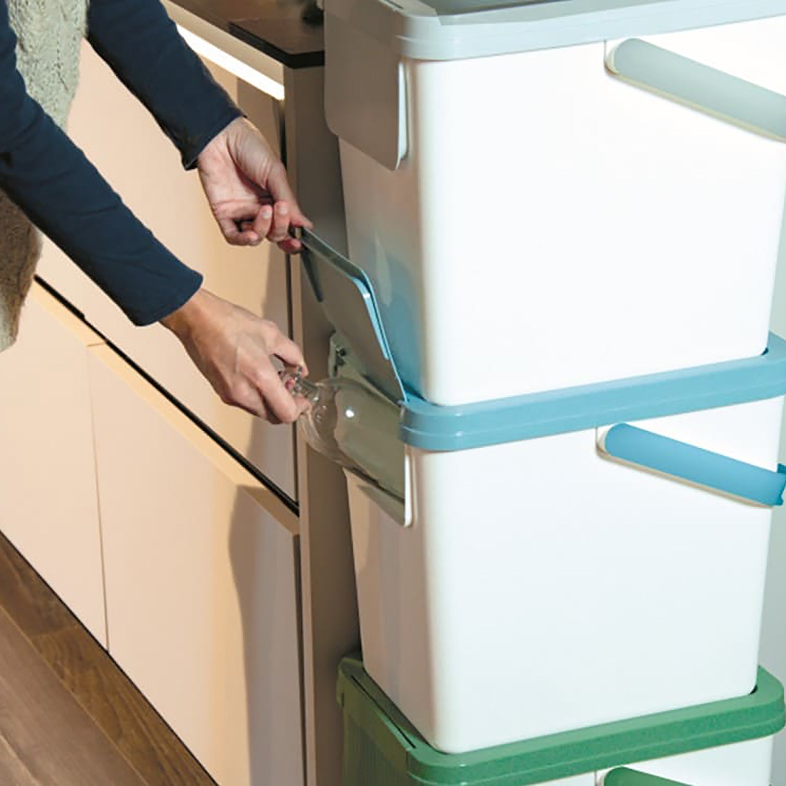 SNIPS - Set 3 Pattumiere per la Raccolta Differenziata