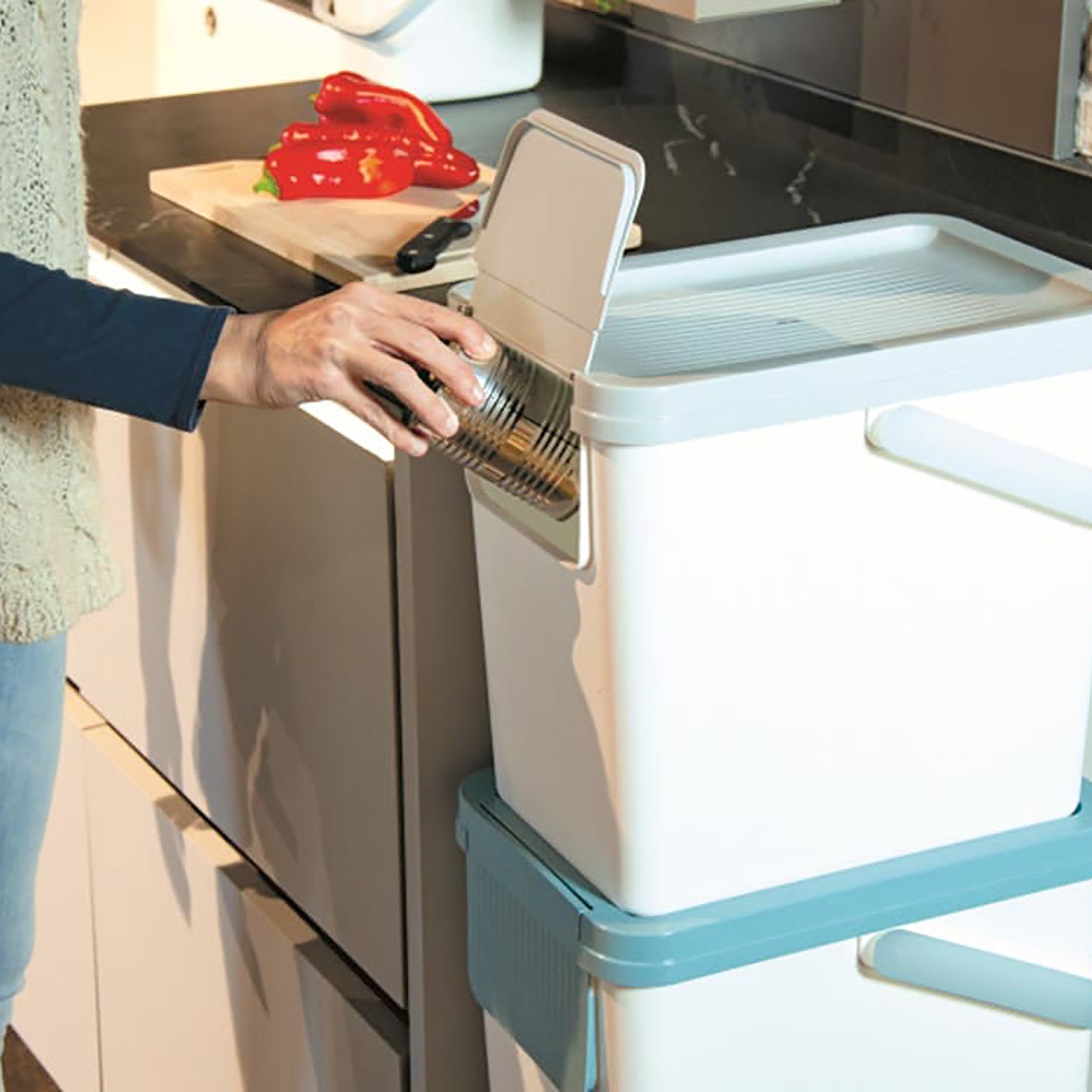 SNIPS - Set 3 Pattumiere per la Raccolta Differenziata