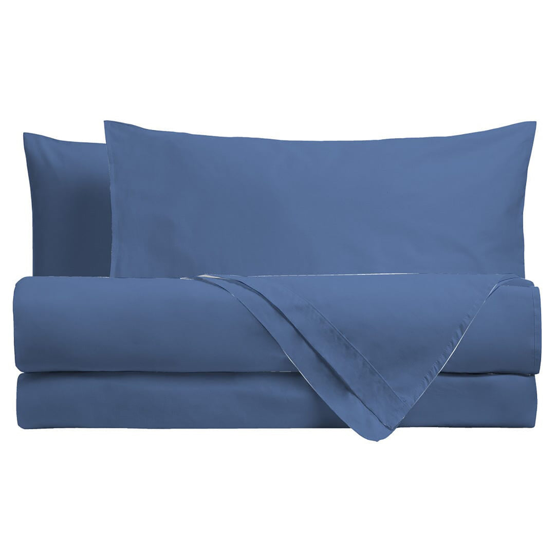 Completo lenzuola 1-1/2p fiori in puro cotone - Il nuovo corredo GDS