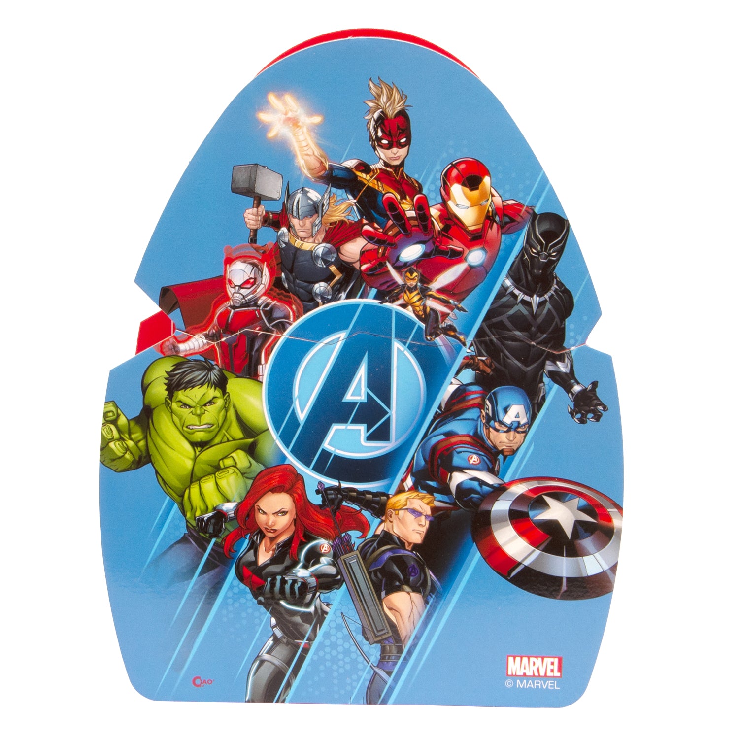 CIAO - Gioca Uovo Valigetta Marvel Avengers - Surprise Box Riutilizzabile