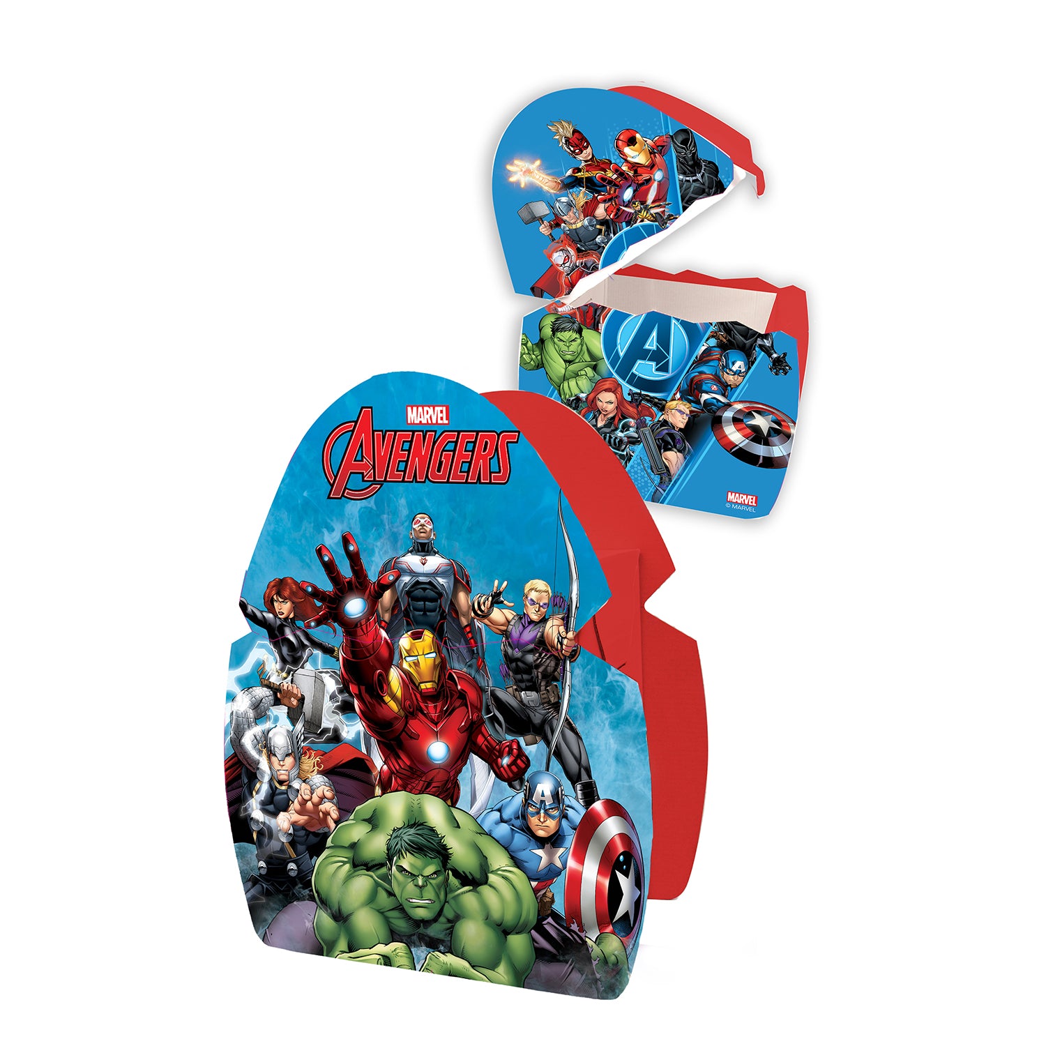CIAO - Gioca Uovo Valigetta Marvel Avengers - Surprise Box Riutilizzabile