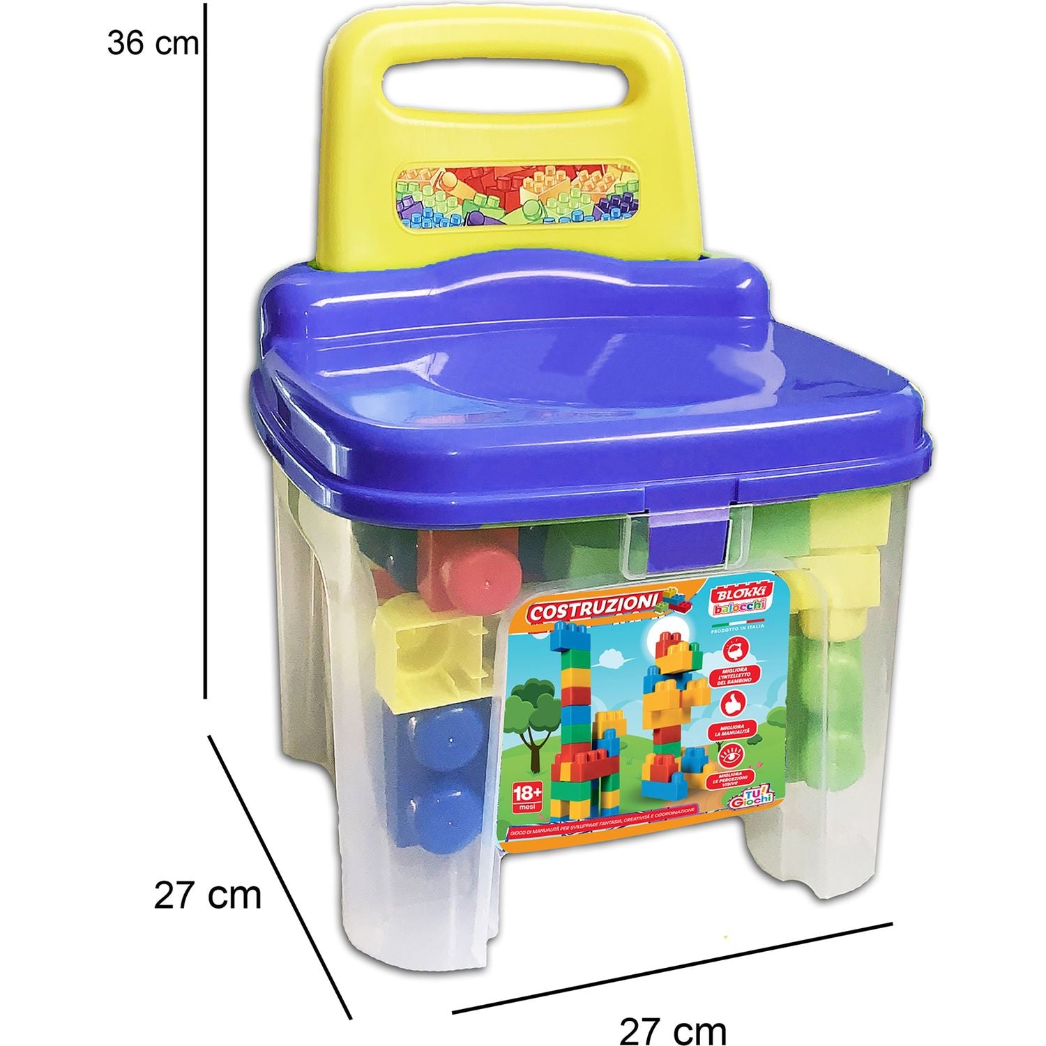 TU GIOCHI - Costruzioni Sediolina bimbo - Blocchi balocchi