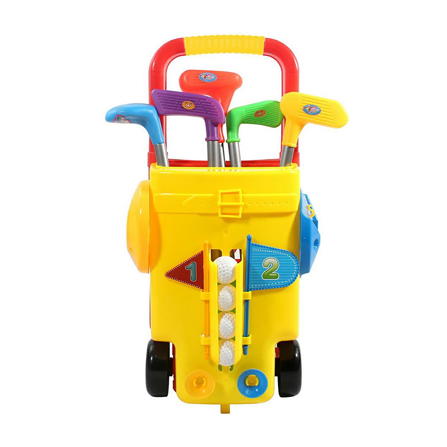 APEL PLASTIK - Set Golf con Trolley h52x23 cm