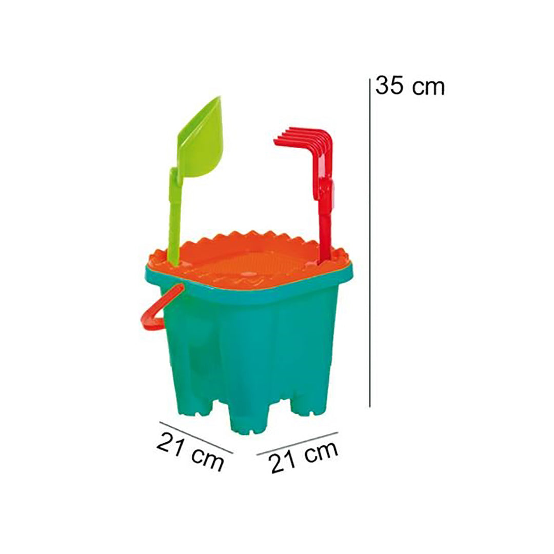 3 Set di plastica secchio da 12 litri Bau secchio Malta secchio KUEBEL Giesser costruzione scala 3 Set di plastica secchio da 12 litri Bau secchio Malta secchio KUEBEL Giesser costruzione scala