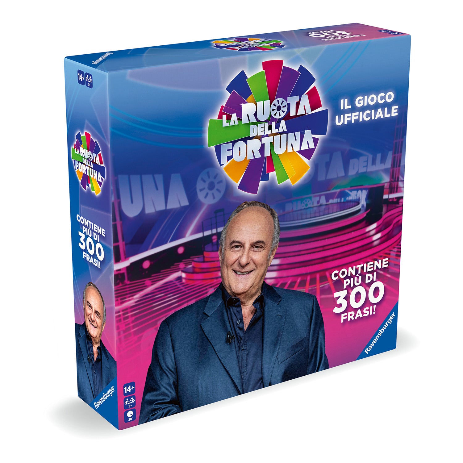 RAVENSBURGER - La Ruota della Fortuna Gioco da Tavolo Ufficiale con oltre 300 Frasi 14+ Anni