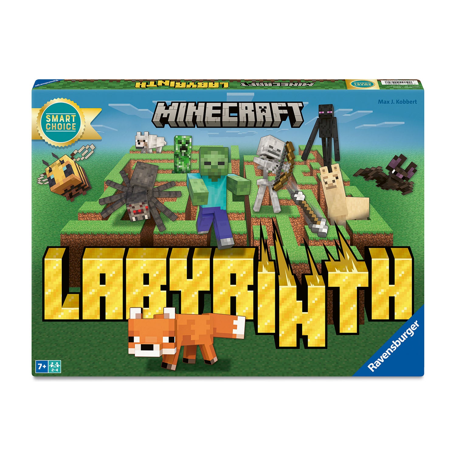 RAVENSBURGER - Minecraft Labyrinth Gioco da Tavolo Strategico 2-4 Giocatori, 7+ Anni