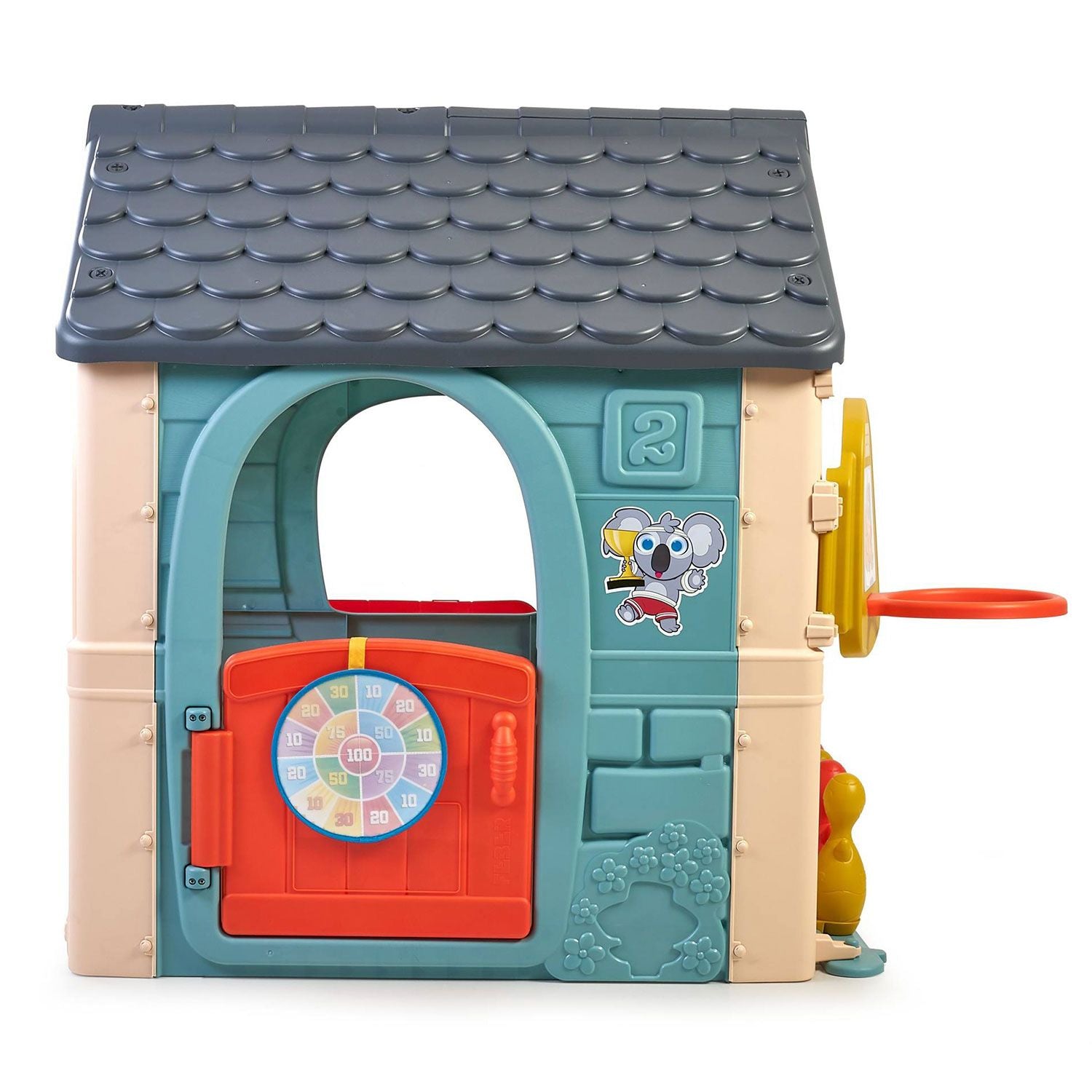 FEBER - Casetta Multi-Activity Casual 6 In 1 - h124x233x133 cm