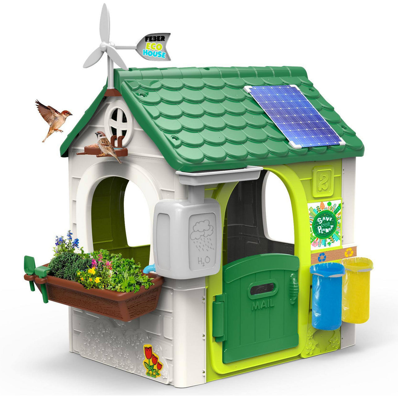 FEBER - Casetta Eco House - h124x108x85 cm