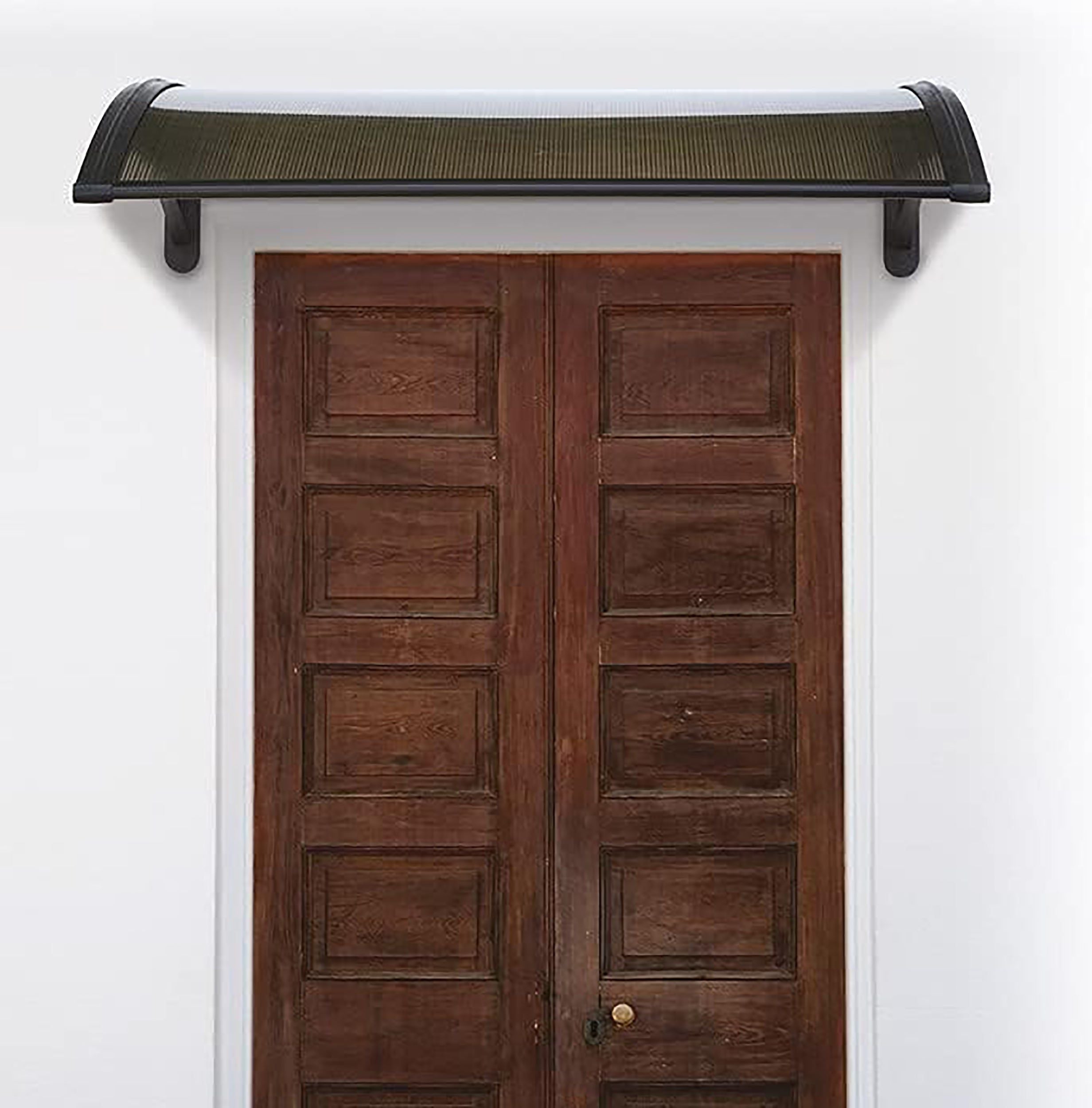 VERDELOOK - Pensilina Modulabile Naxos tettoia in policarbonato alveolare 120x80 cm