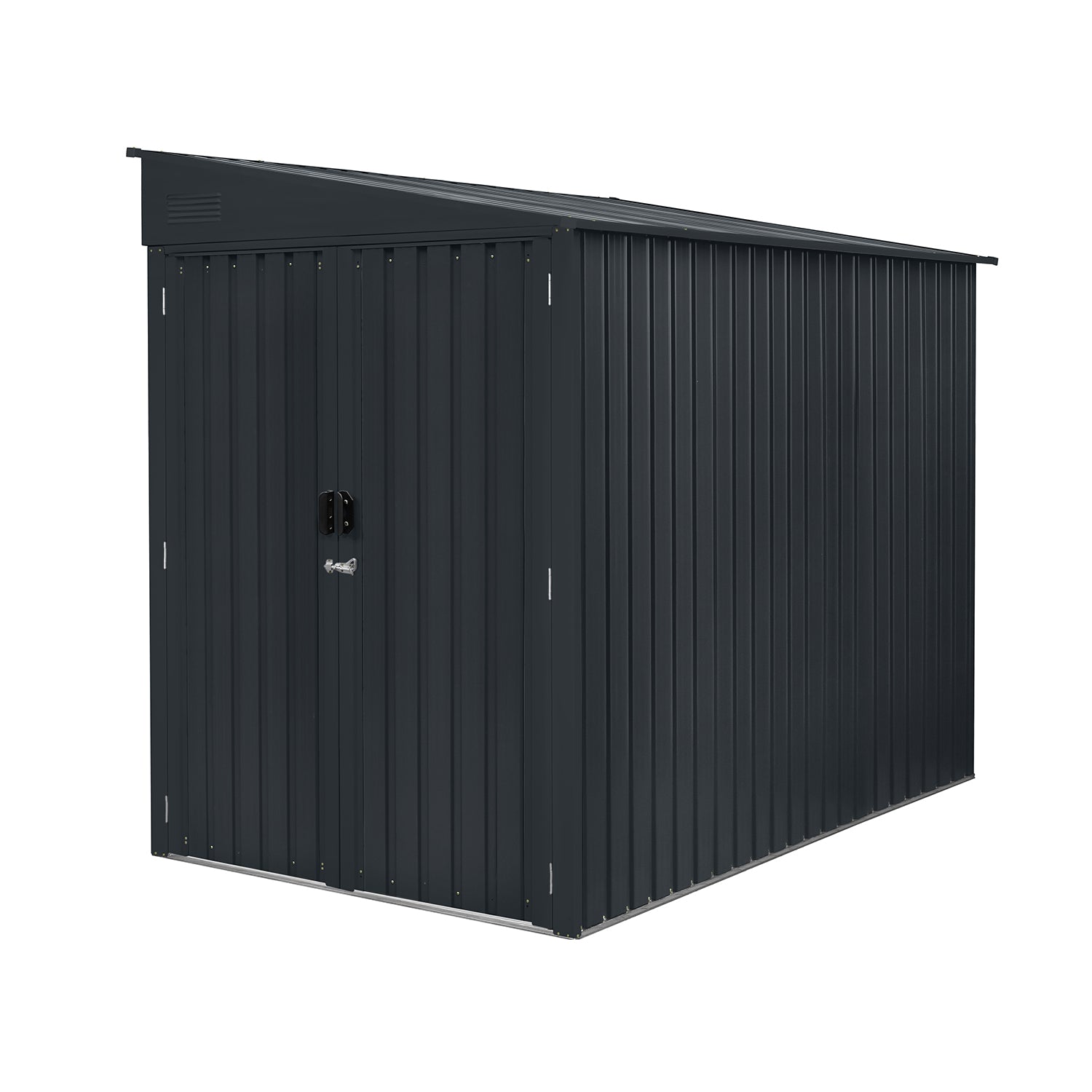 VERDELOOK - Deposito da giardino Cicli e Motocicli Grigio - h203x249x170 cm