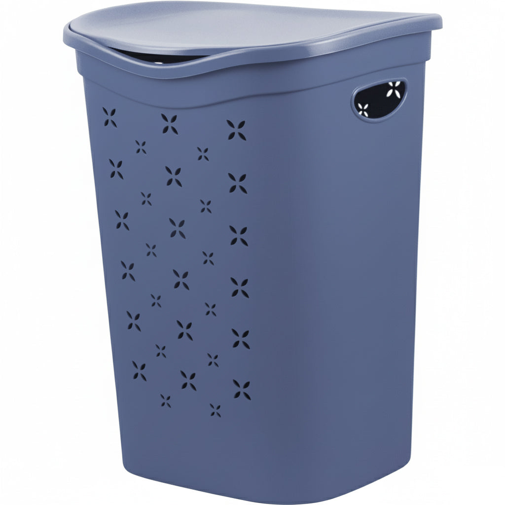 BELLI E FORTI - Portabiancheria Colors line Ottanio 55 litri - h53,5x39,5x36 cm