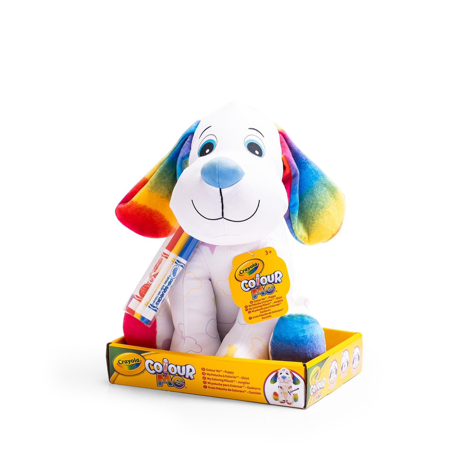 CRAYOLA - Colour Me Plush Colora il tuo Peluche Cagnolino