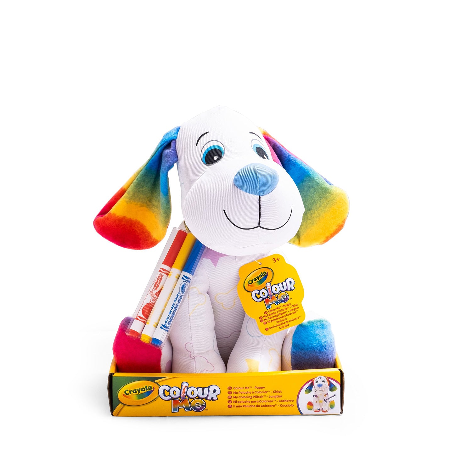 CRAYOLA - Colour Me Plush Colora il tuo Peluche Cagnolino