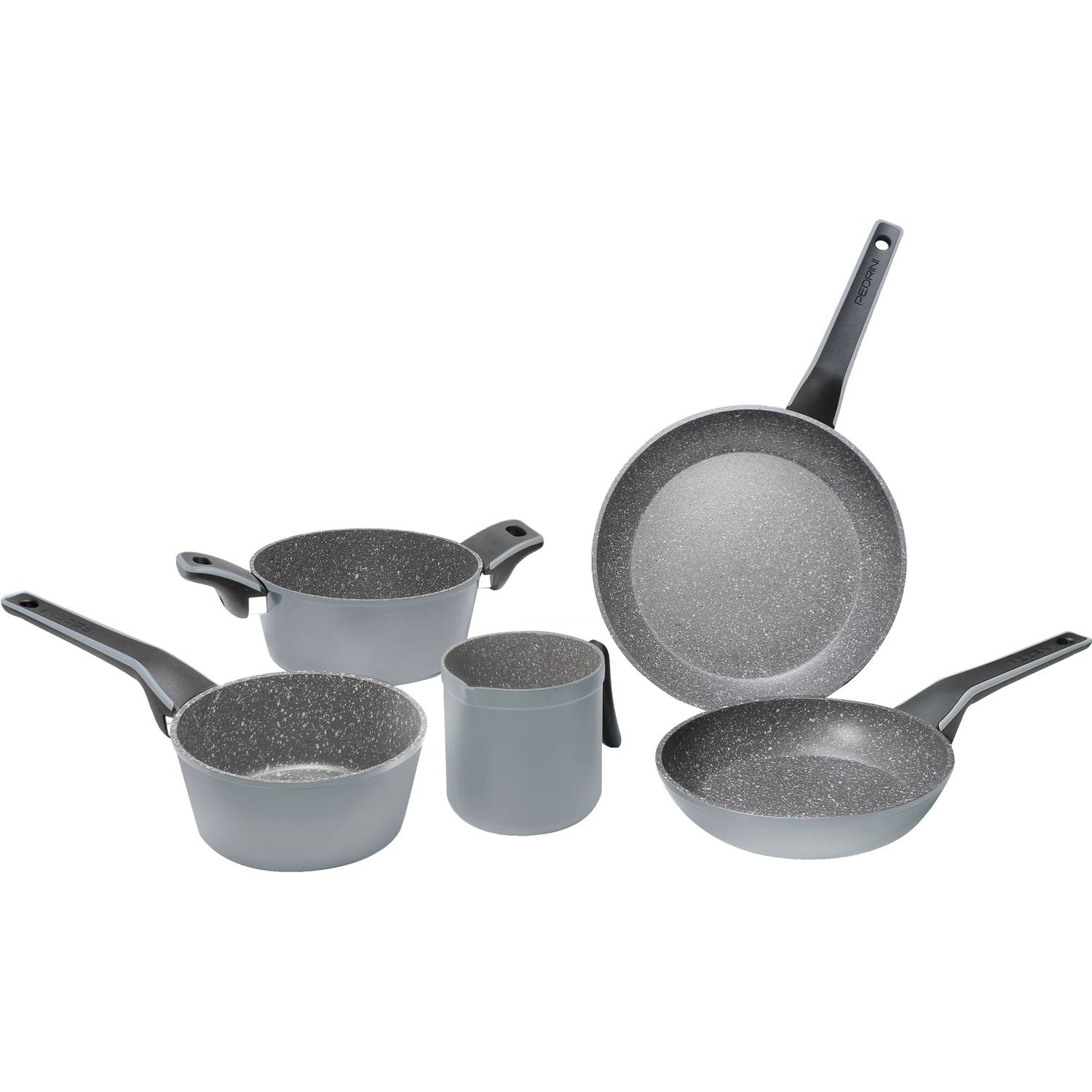 PEDRINI - Batteria Pentole Amica Chef Cookware - set 5 pezzi