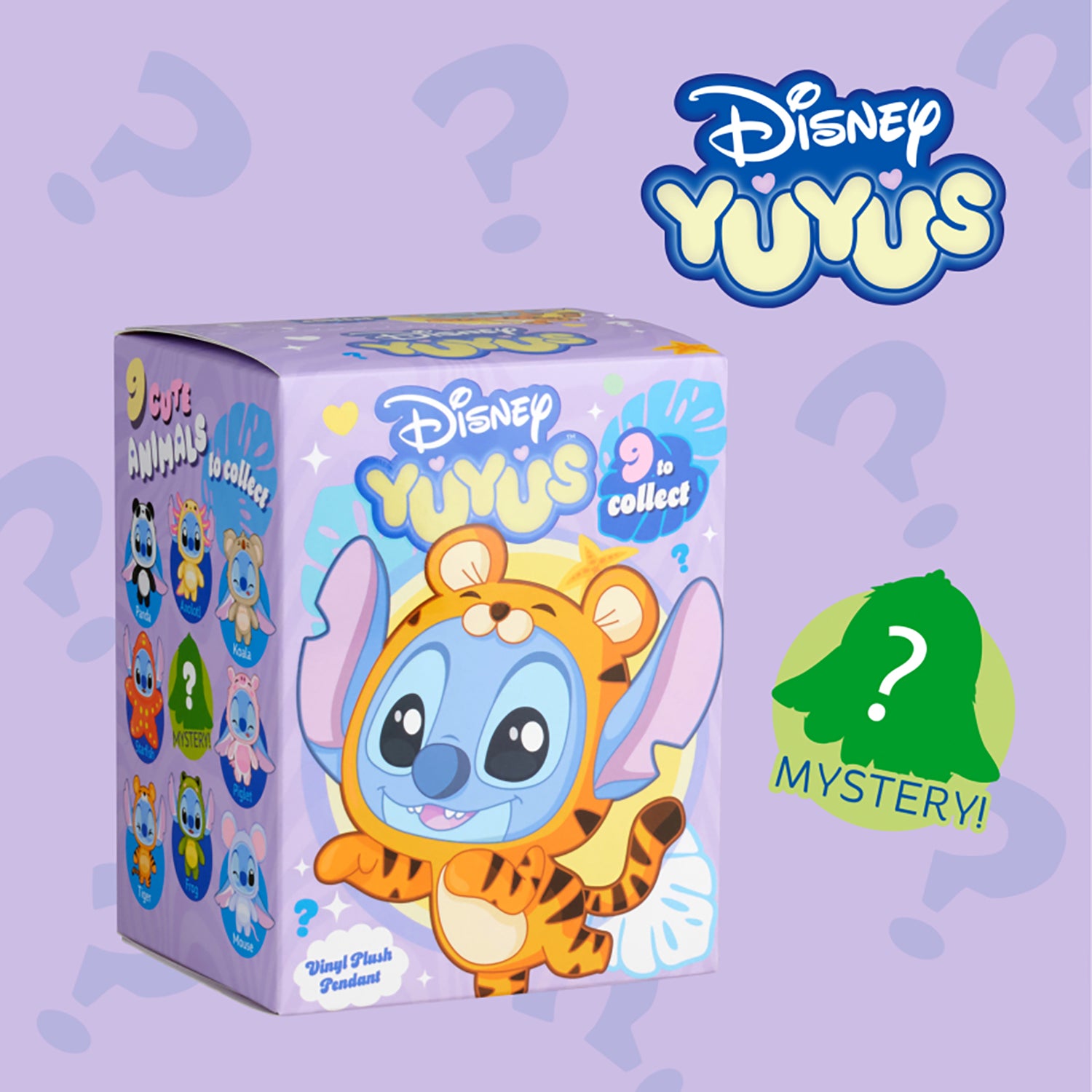 SIMBA - Disney YuYus Mystery Box – Portachiavi Peluche Collezionabile Surprise