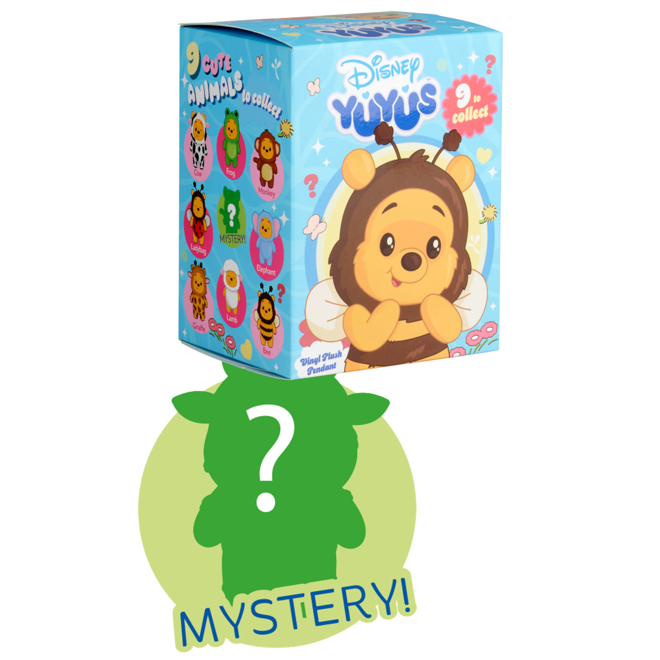 SIMBA - Disney YuYus Mystery Box – Portachiavi Peluche Collezionabile Surprise