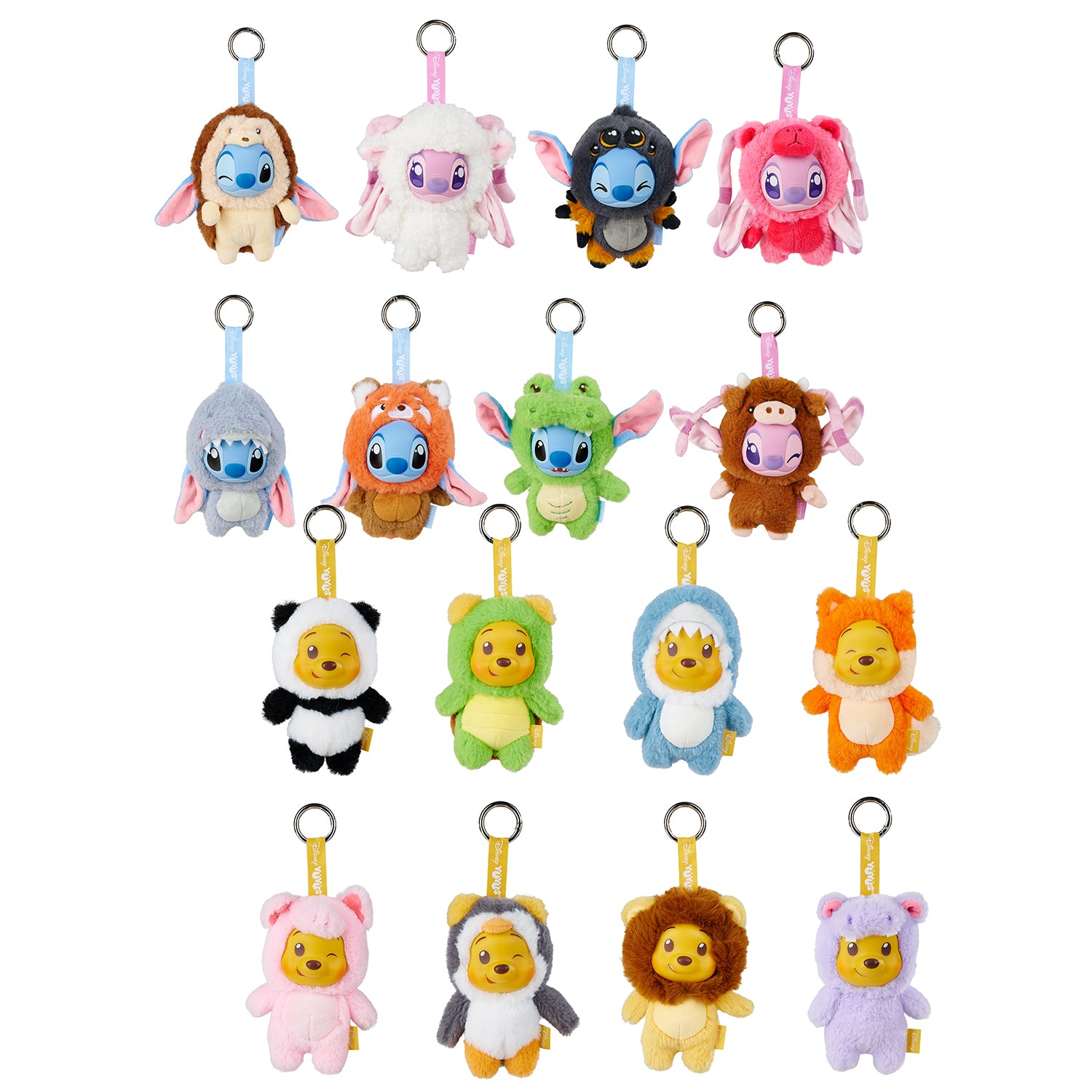 SIMBA - Disney YuYus Mystery Box Serie 2 – Portachiavi Peluche Collezionabile Surprise