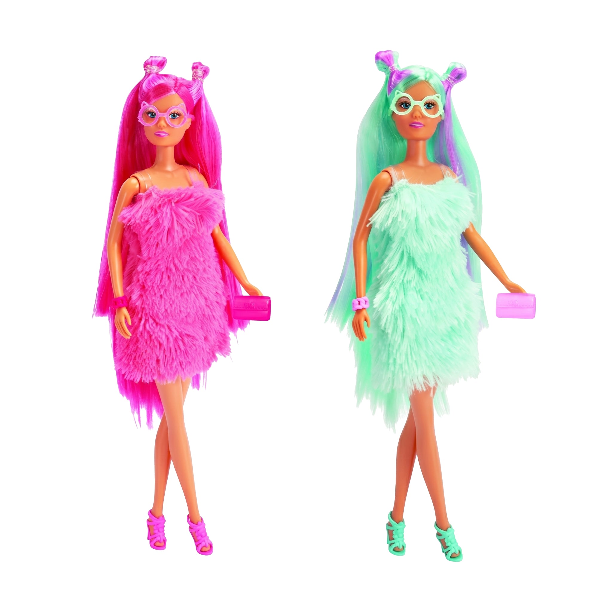 SIMBA - Steffi Love Space Buns Style Bambola con Accessori