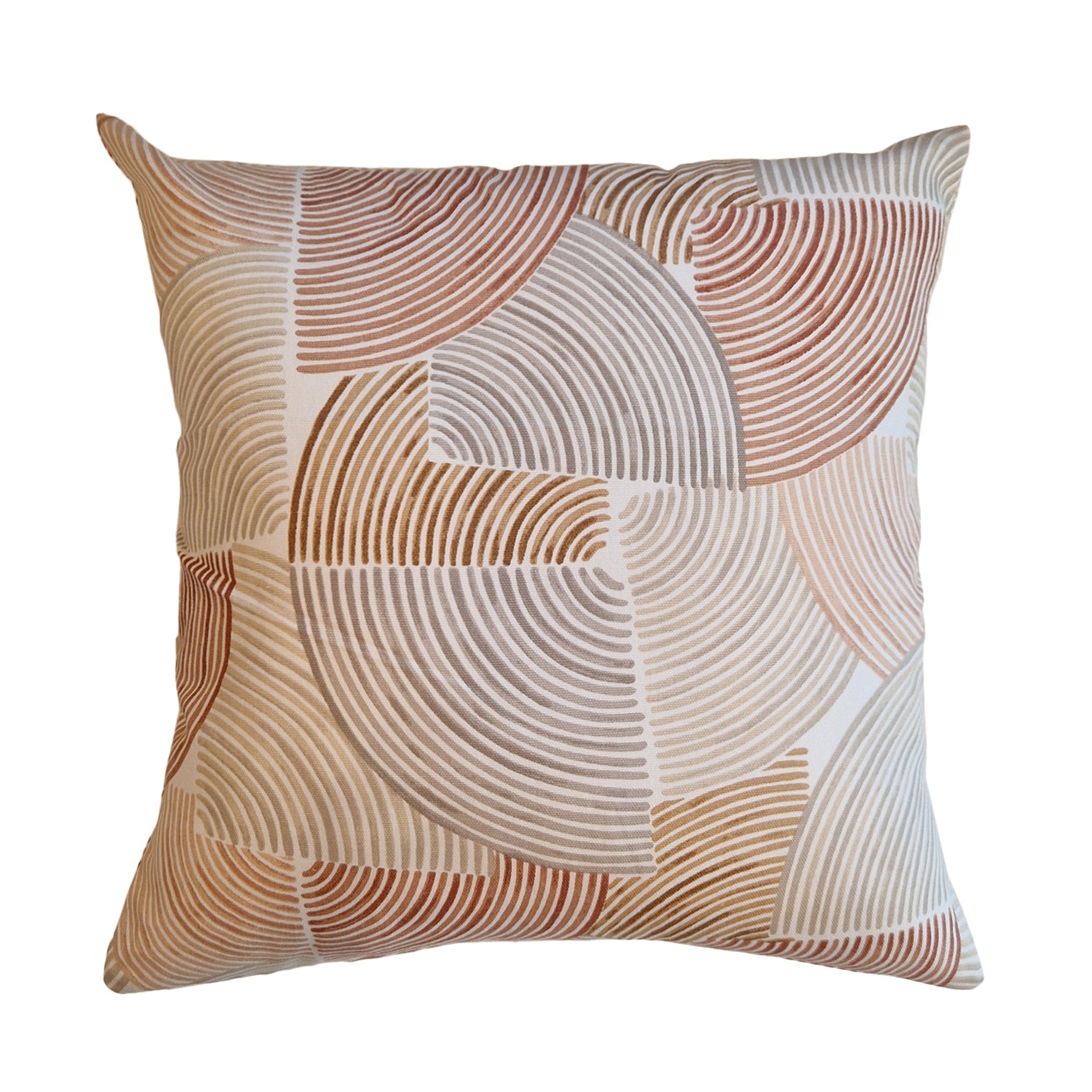 OLIBÒ - Cuscino Arredo Vortix Terra 50x50 cm