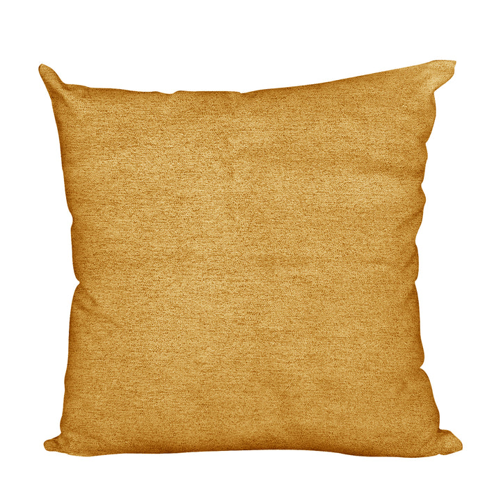 OLIBÒ - Cuscino Arredo Aida Tinta Unita Ocra 42x42 cm