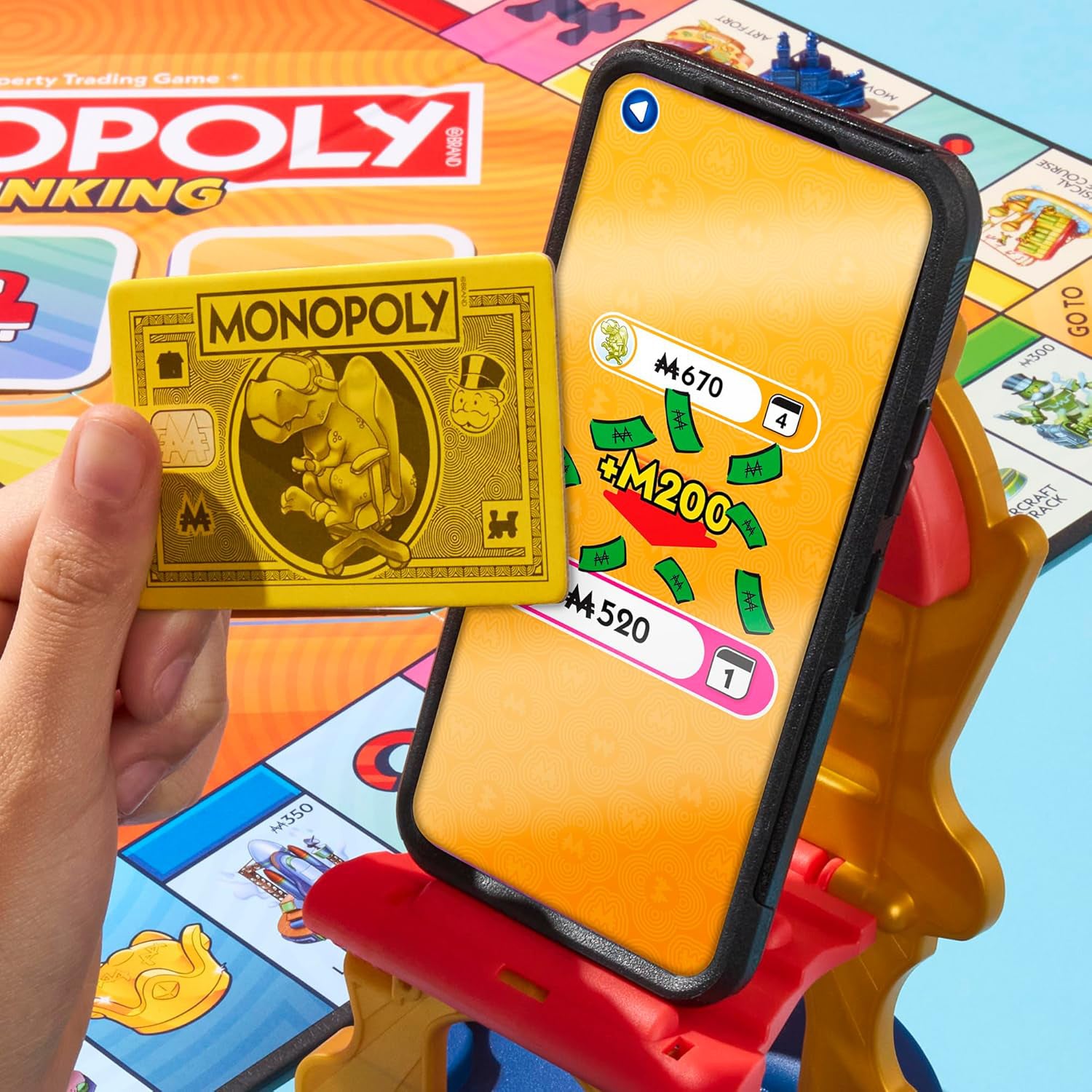 HASBRO - Monopoly App Banking Gioco da Tavolo con App