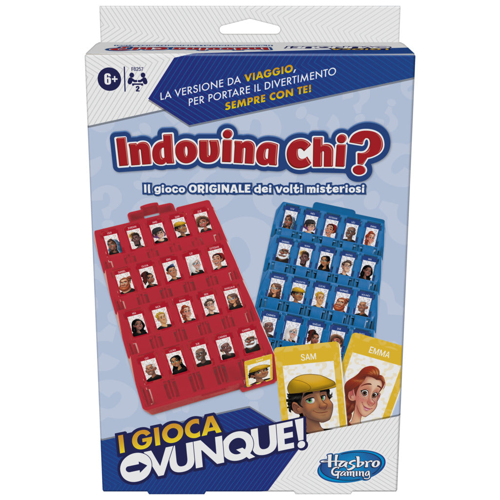HASBRO - Indovina Chi? Gioca Ovunque - Versione da Viaggio