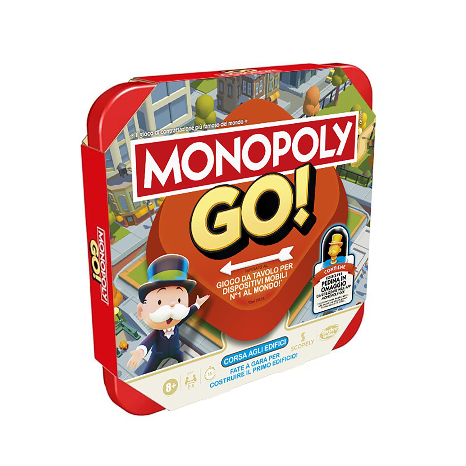 HASBRO - Monopoly GO! Gioco da Tavolo