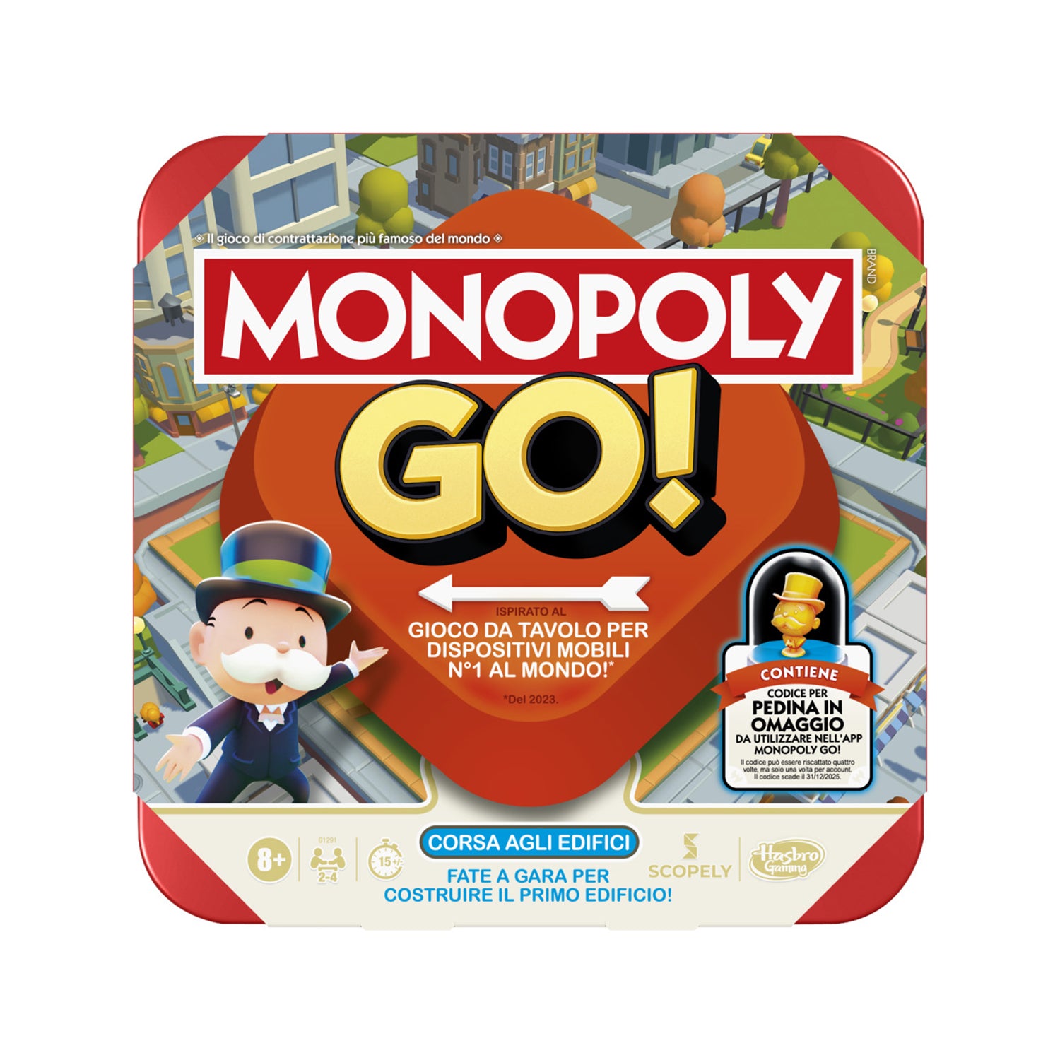 HASBRO - Monopoly GO! Gioco da Tavolo