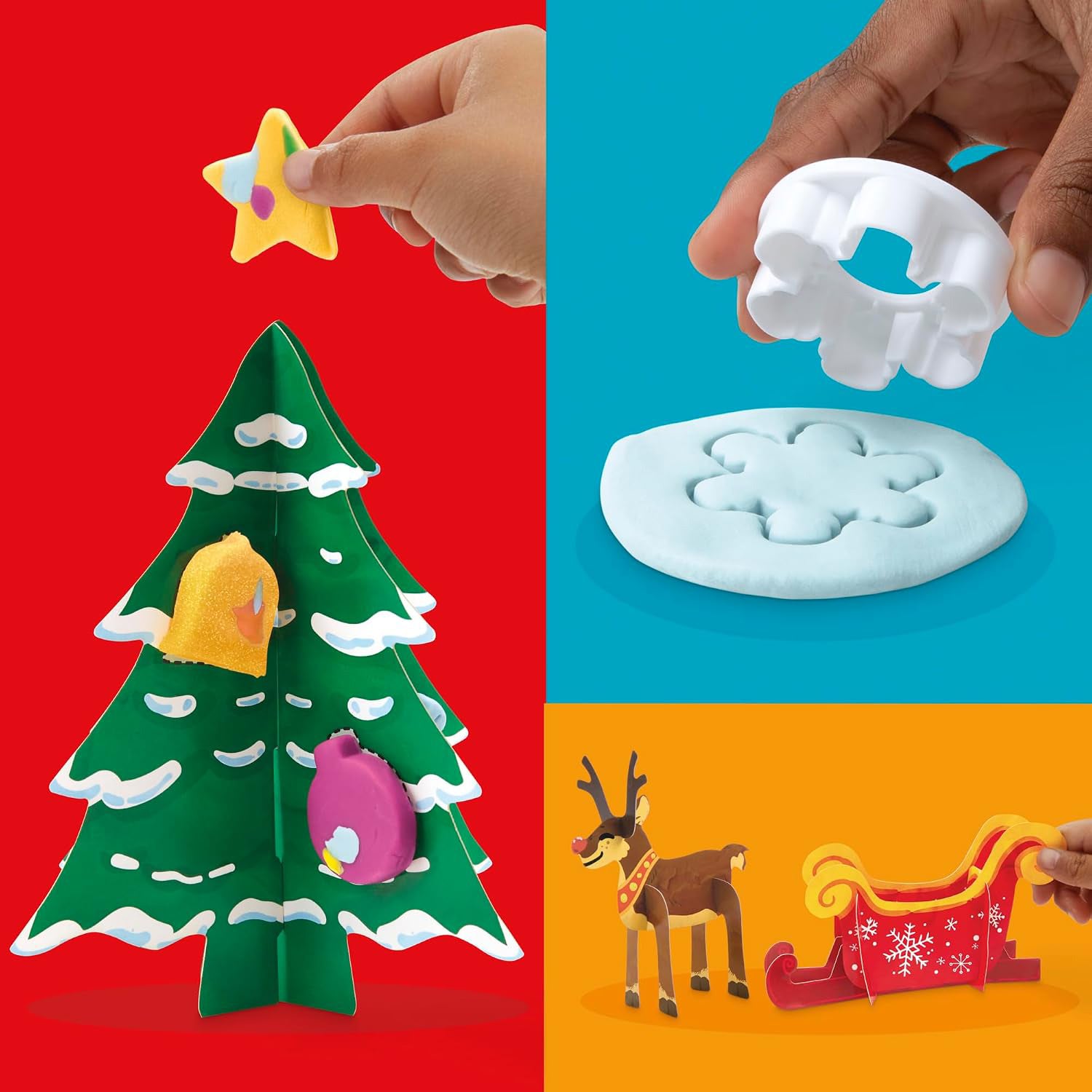 HASBRO - Play Doh Calendario dell’Avvento 24 Giorni