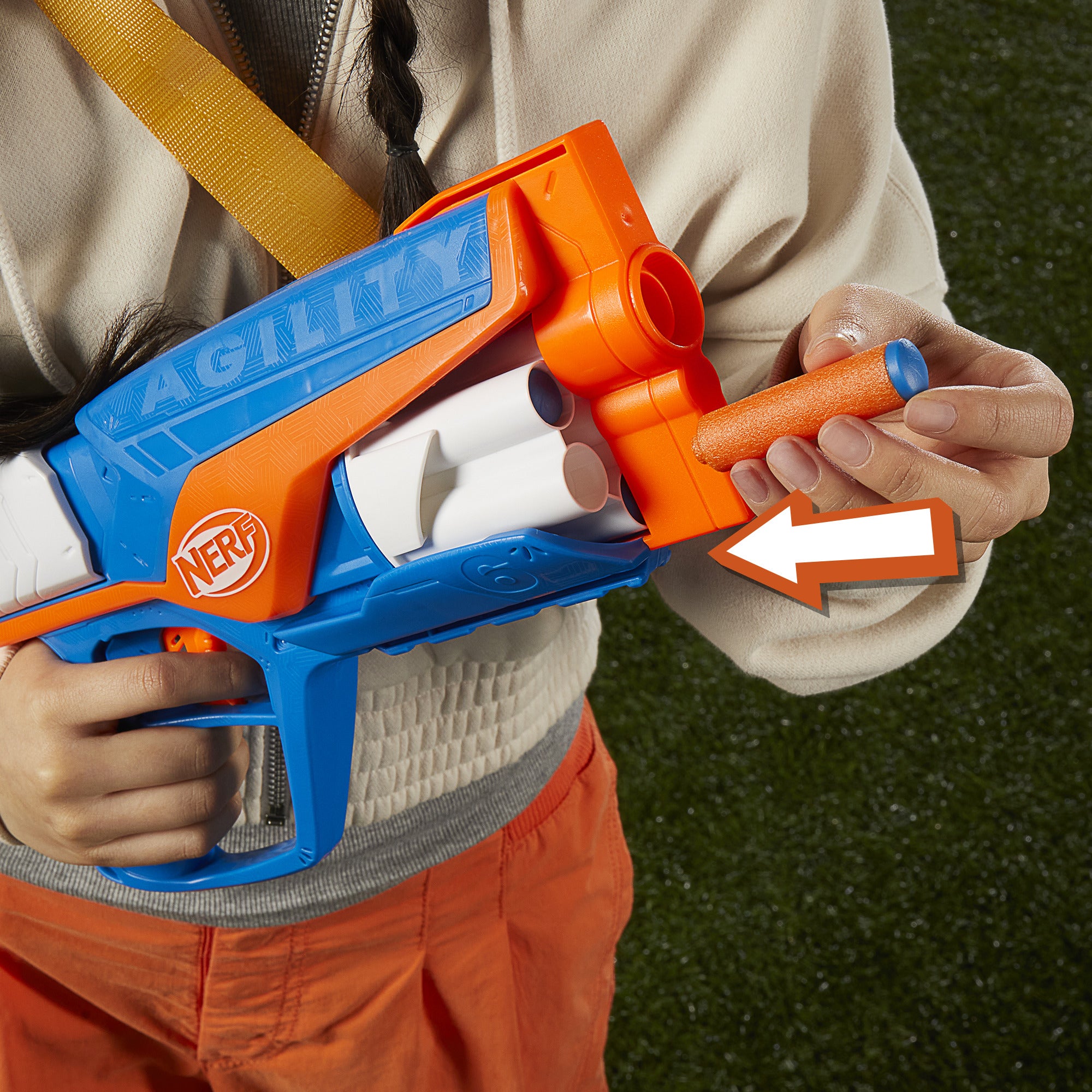HASBRO - Nerf N Series Agility 12 Dardi inclusi