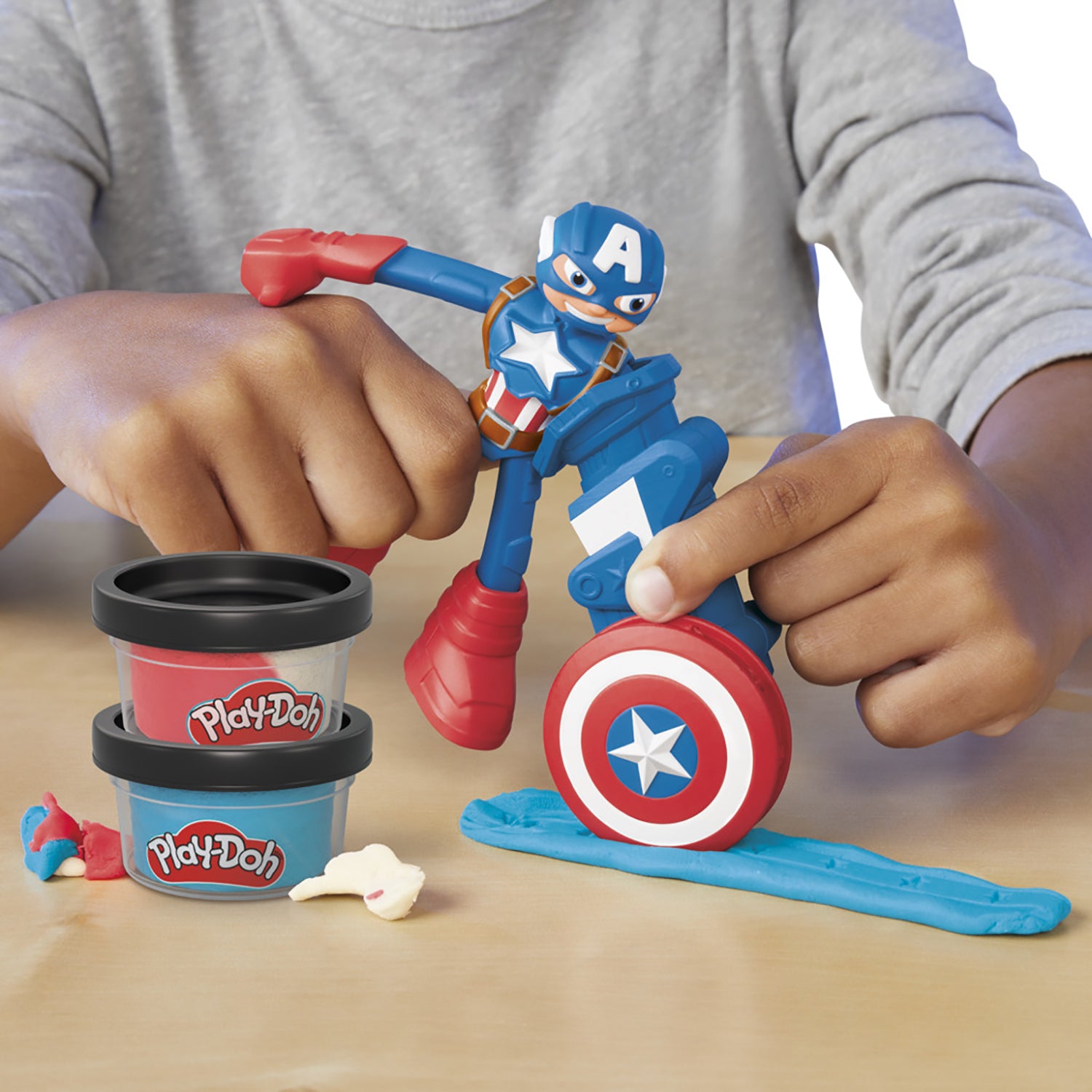 HASBRO - Play-Doh Marvel Figures - Personaggi e Accessori