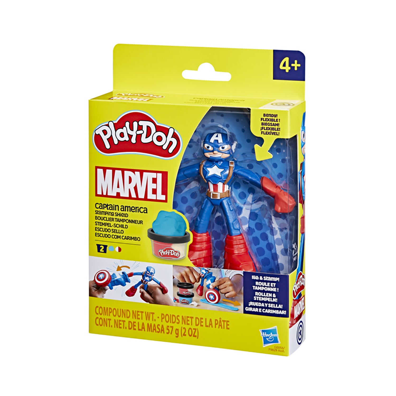 HASBRO - Play-Doh Marvel Figures - Personaggi e Accessori