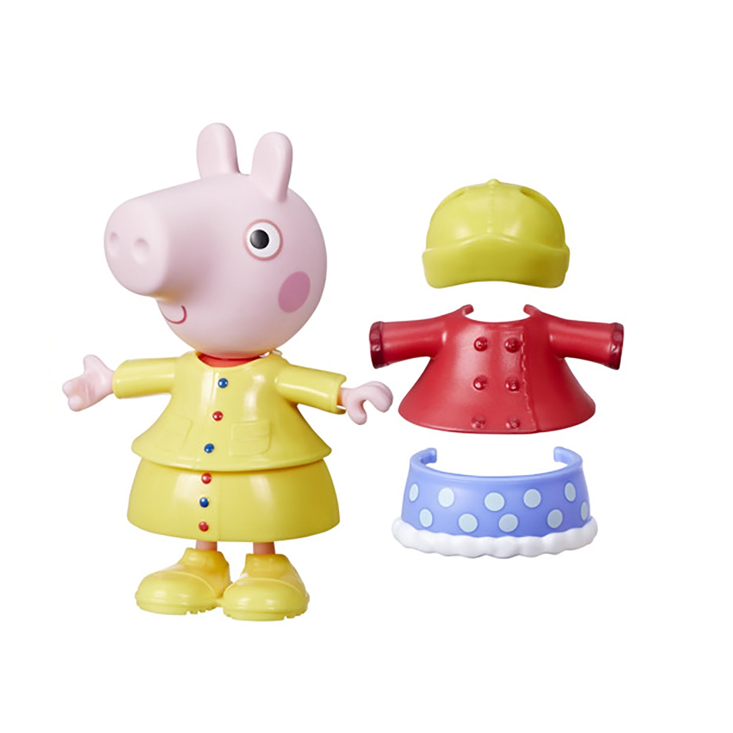 HASBRO - Peppa Pig Dress-Up – Personaggio con Abiti e Accessori