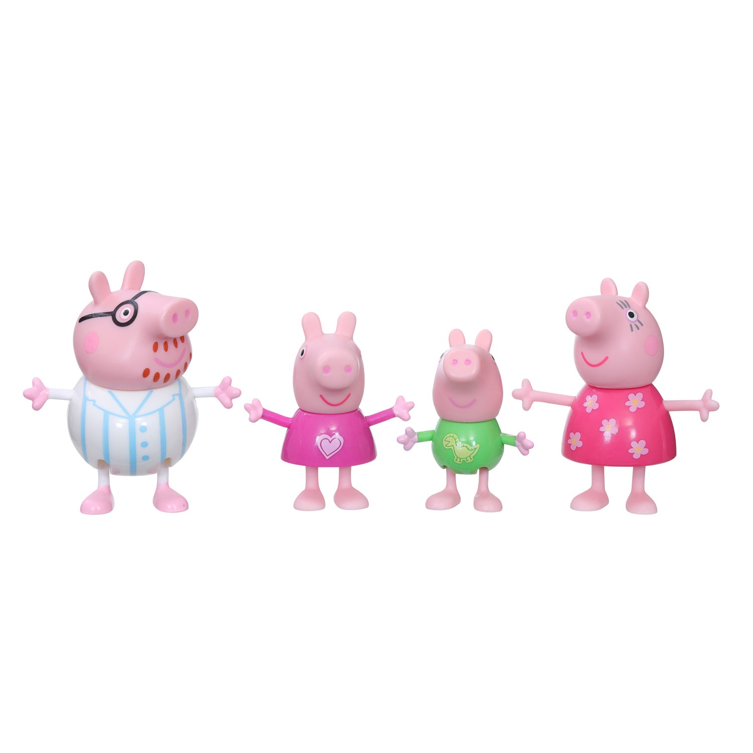HASBRO - Peppa Pig Peppa’s Adventures Family - Set Famiglia 4 Personaggi
