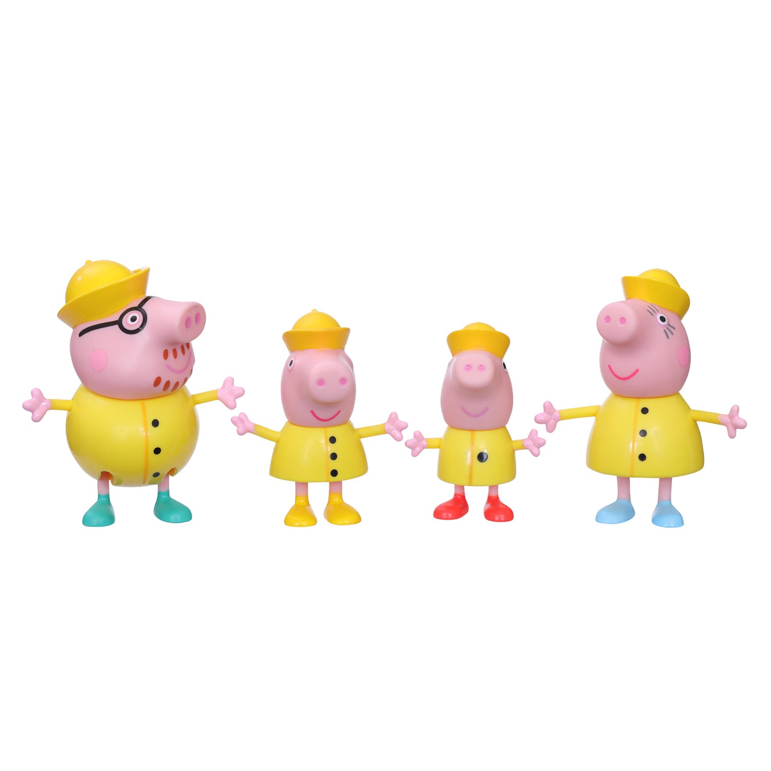 HASBRO - Peppa Pig Peppa’s Adventures Family - Set Famiglia 4 Personaggi