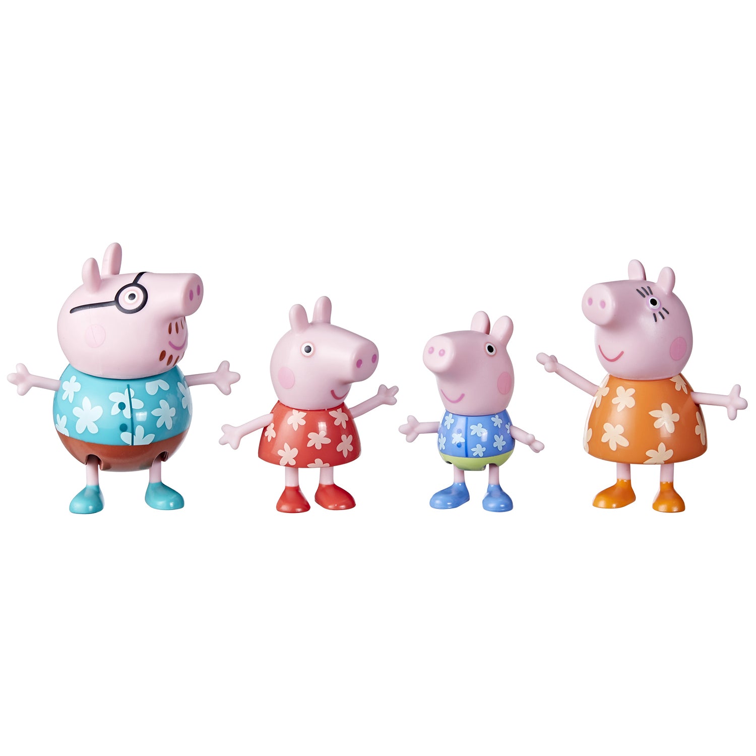 HASBRO - Peppa Pig Peppa’s Adventures Family - Set Famiglia 4 Personaggi