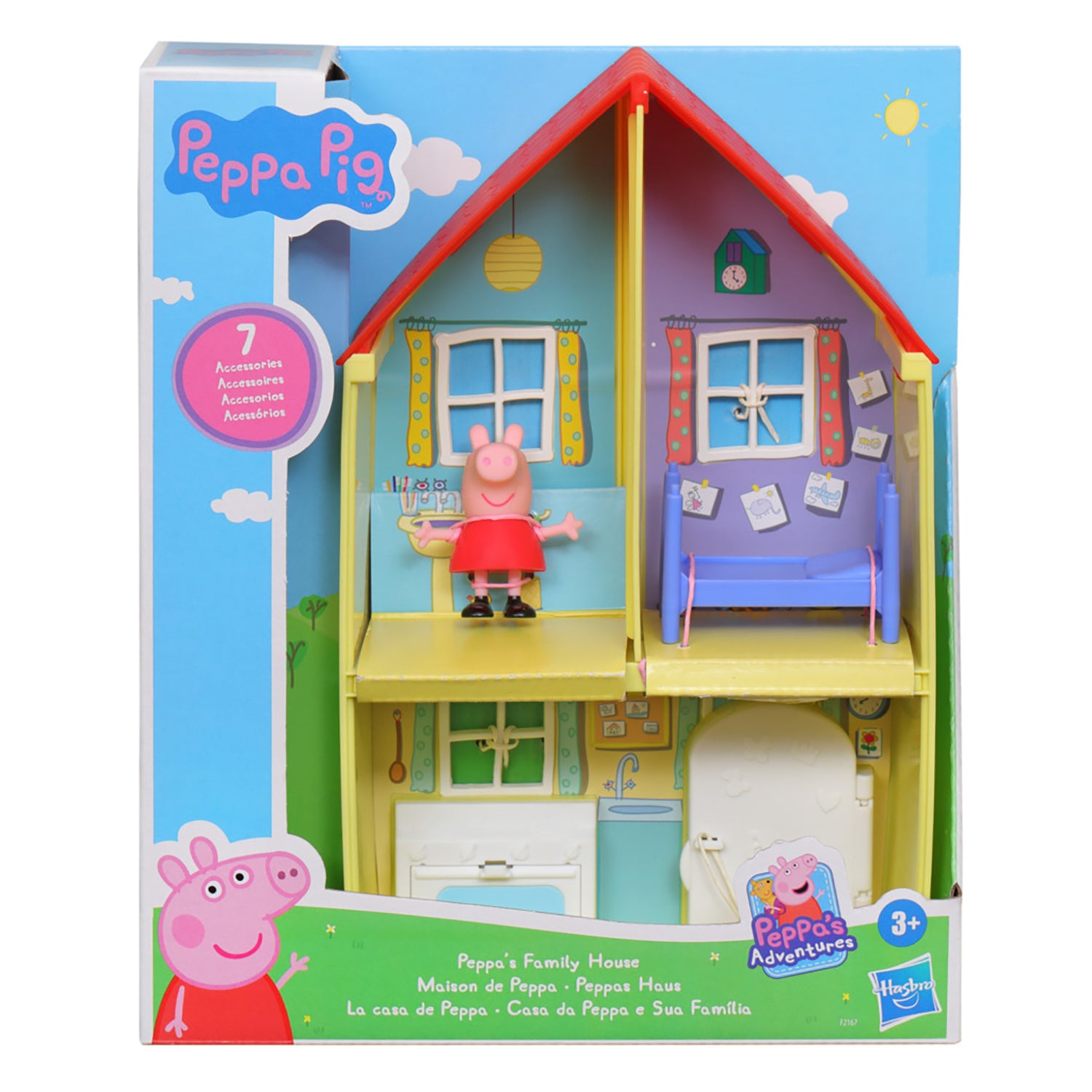 HASBRO - Peppa Pig La Casa di Peppa Pig Playset con Accessori e Personaggio