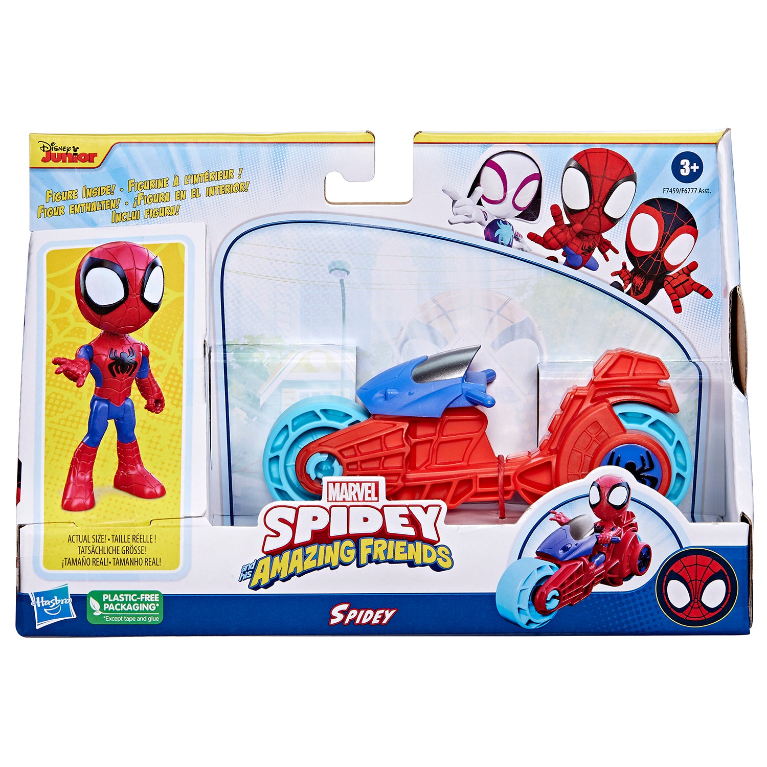 HASBRO - Spidey Moto & Personaggi Amazing Friends