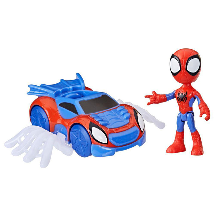 HASBRO - Spidey Veicolo con Personaggio Spidey Web  - Amazing Friends